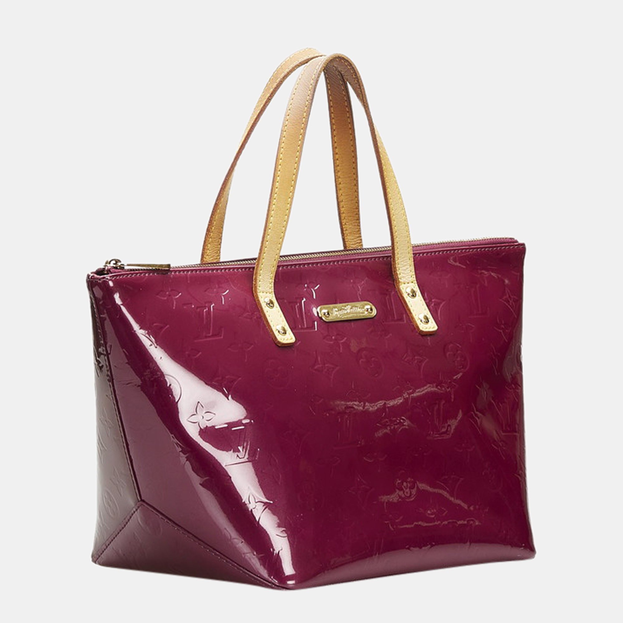 

Louis Vuitton Burgundy Monogram Vernis Bellevue PM Bag