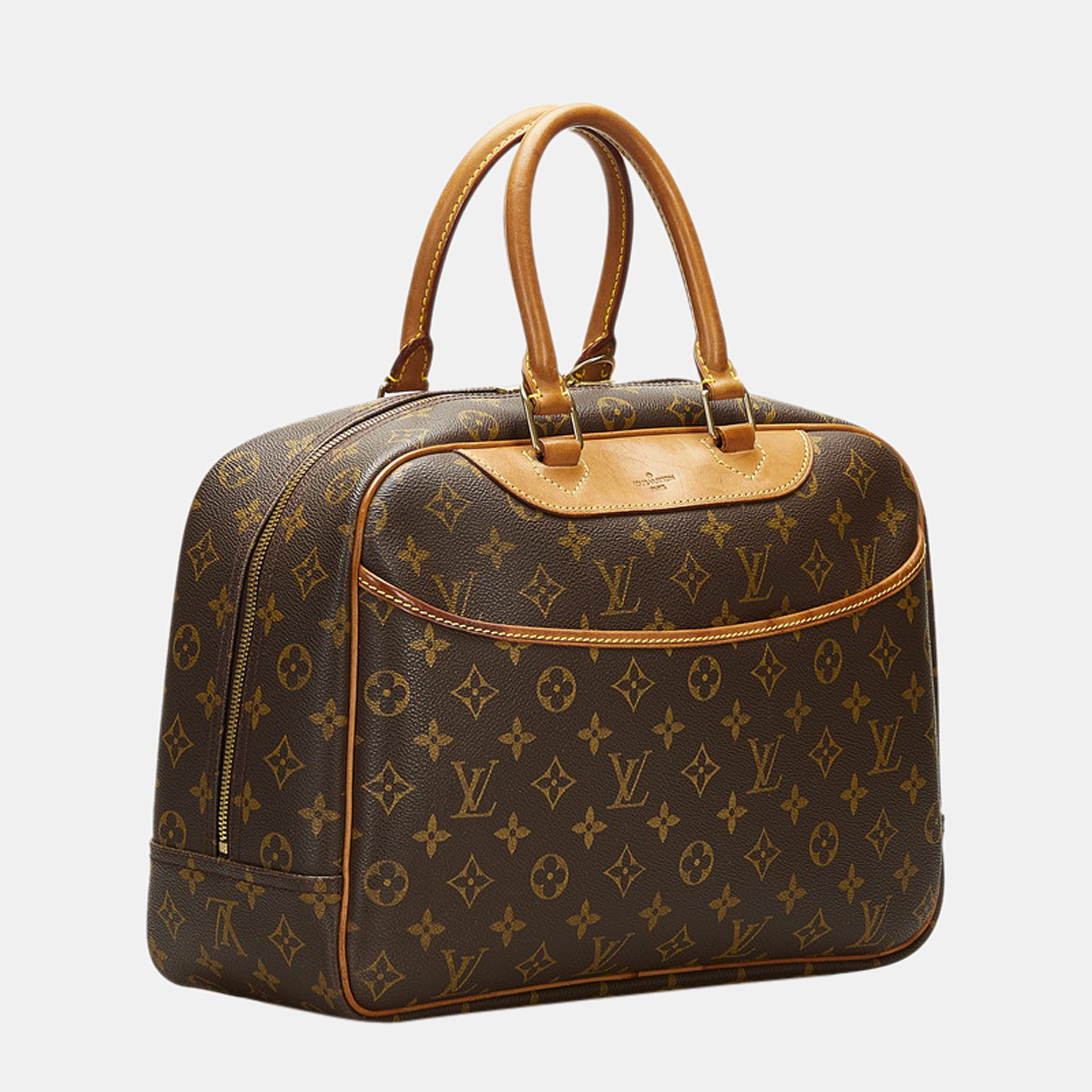 

Louis Vuitton Brown Monogram Deauville bag