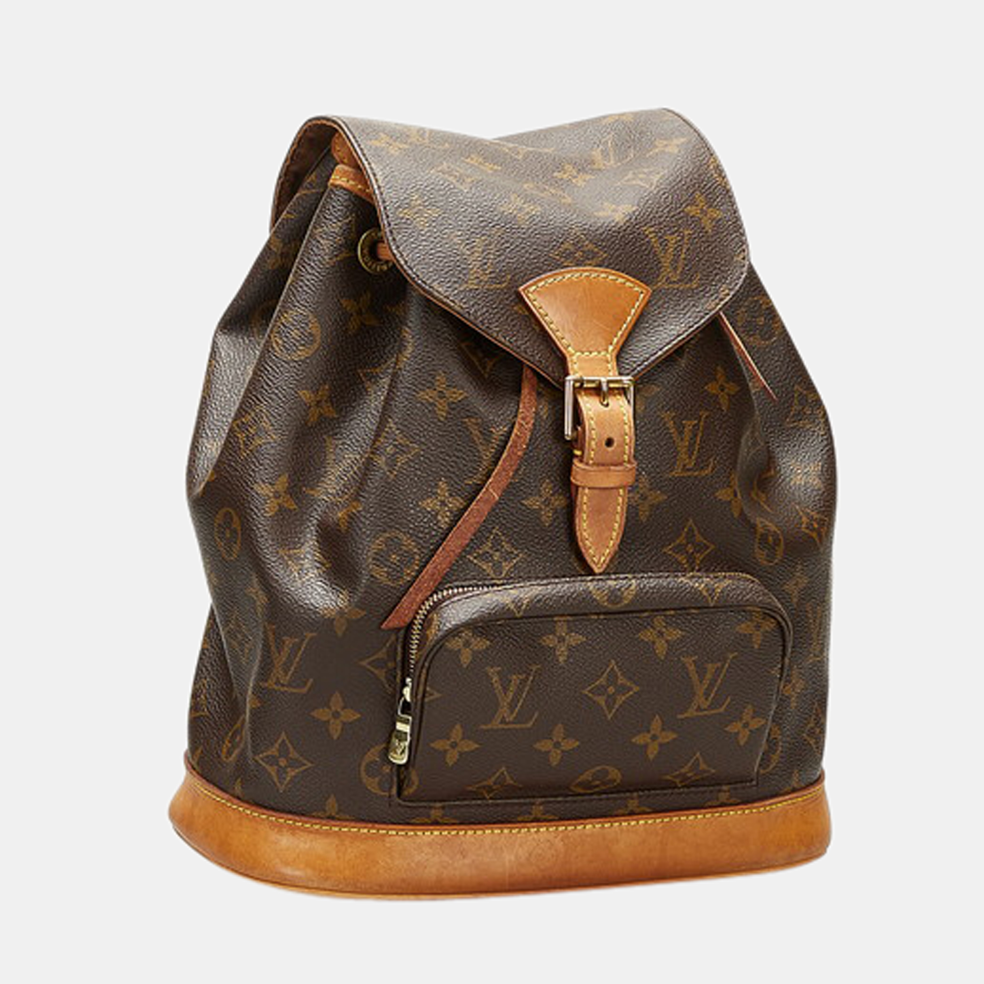 

Louis Vuitton Brown Monogram Montsouris MM backpack