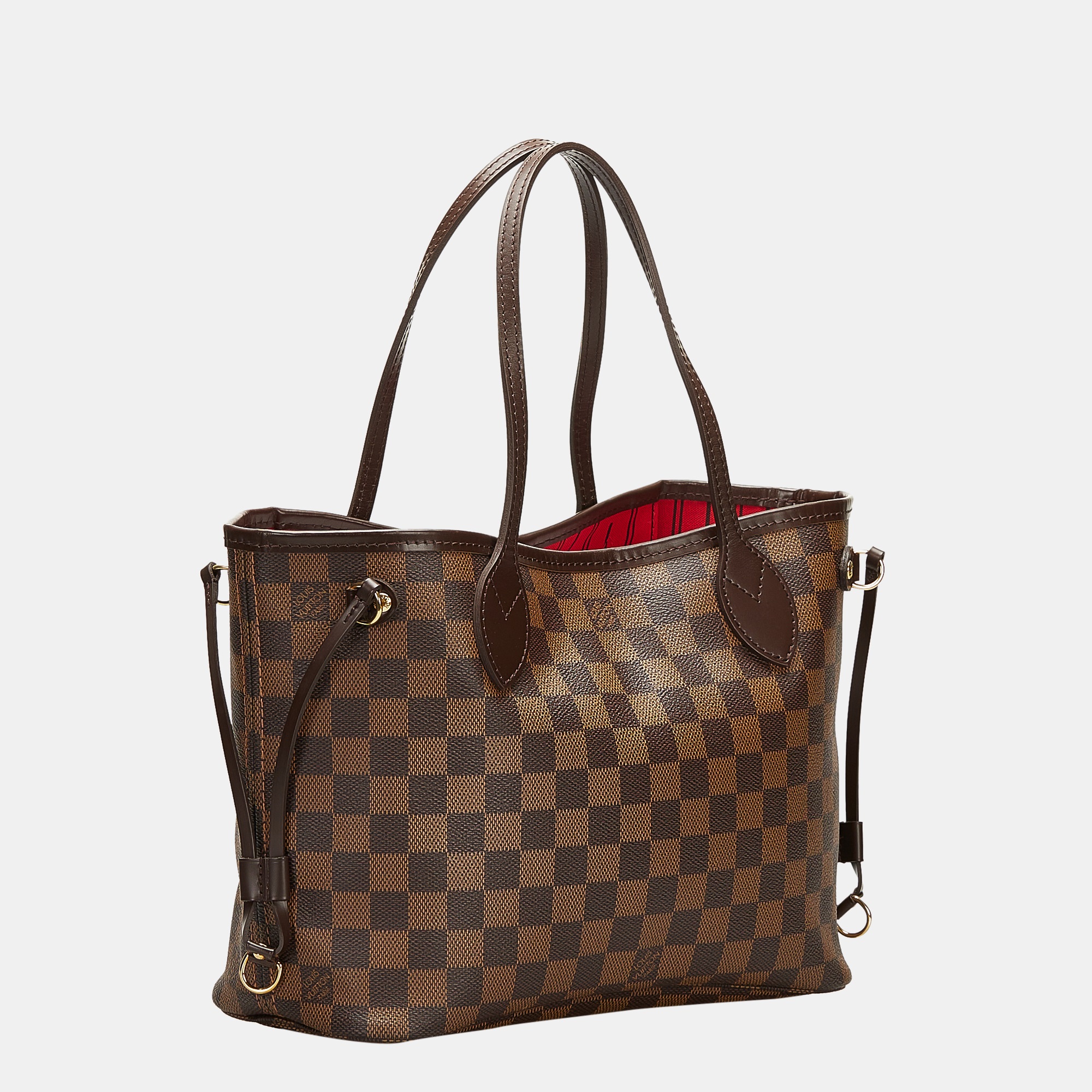 

Louis Vuitton Brown Damier Ebene Neverfull PM
