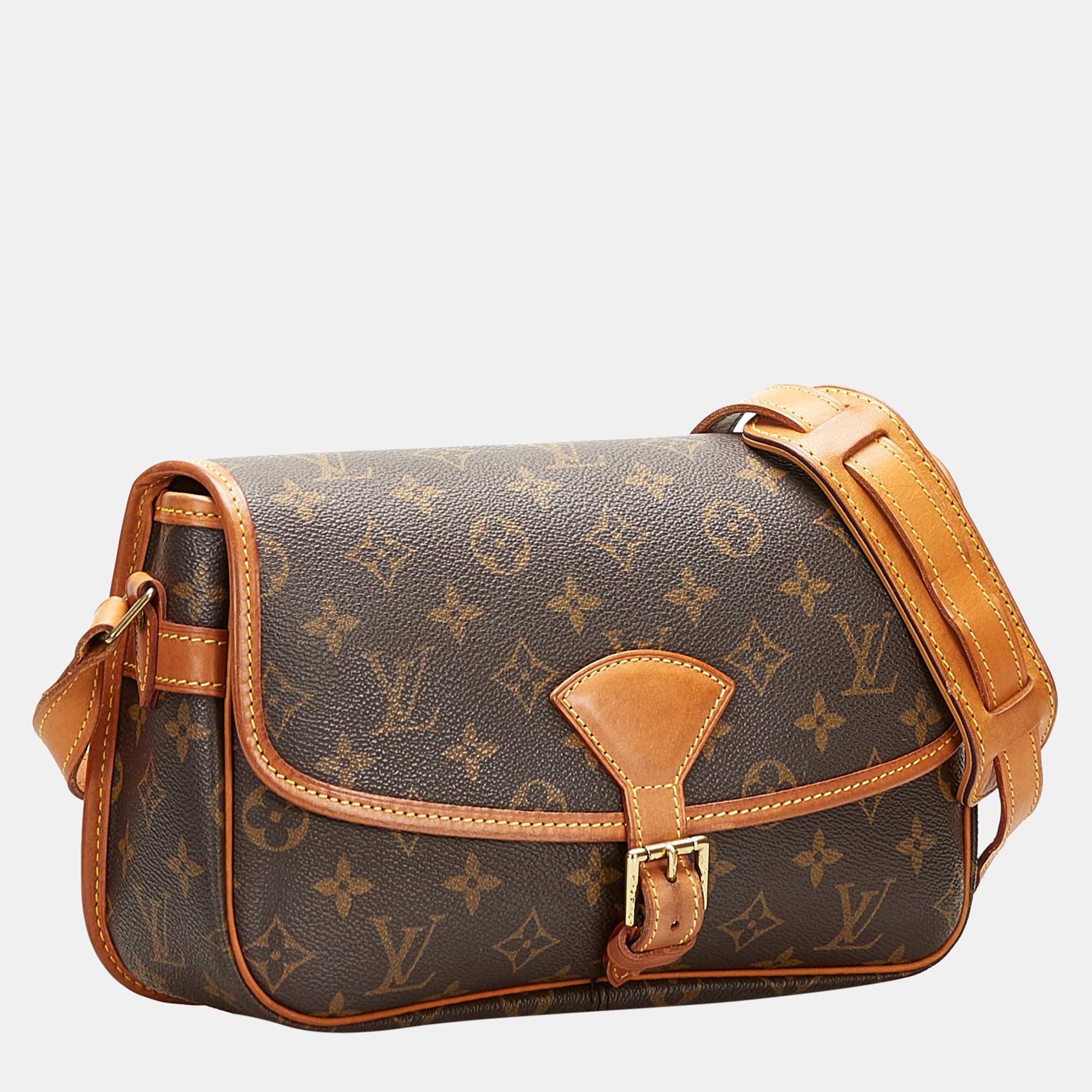 

Louis Vuitton Brown Monogram Sologne