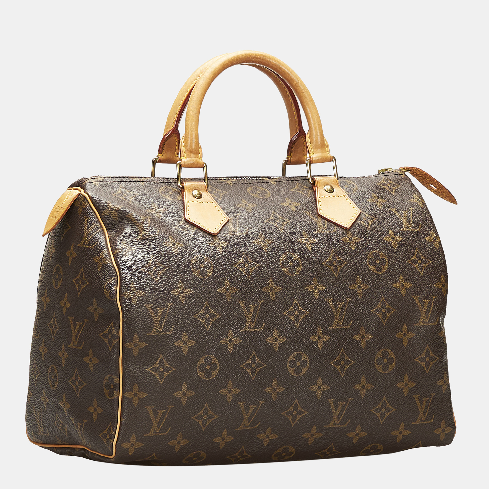

Louis Vuitton Brown Monogram Speedy 30