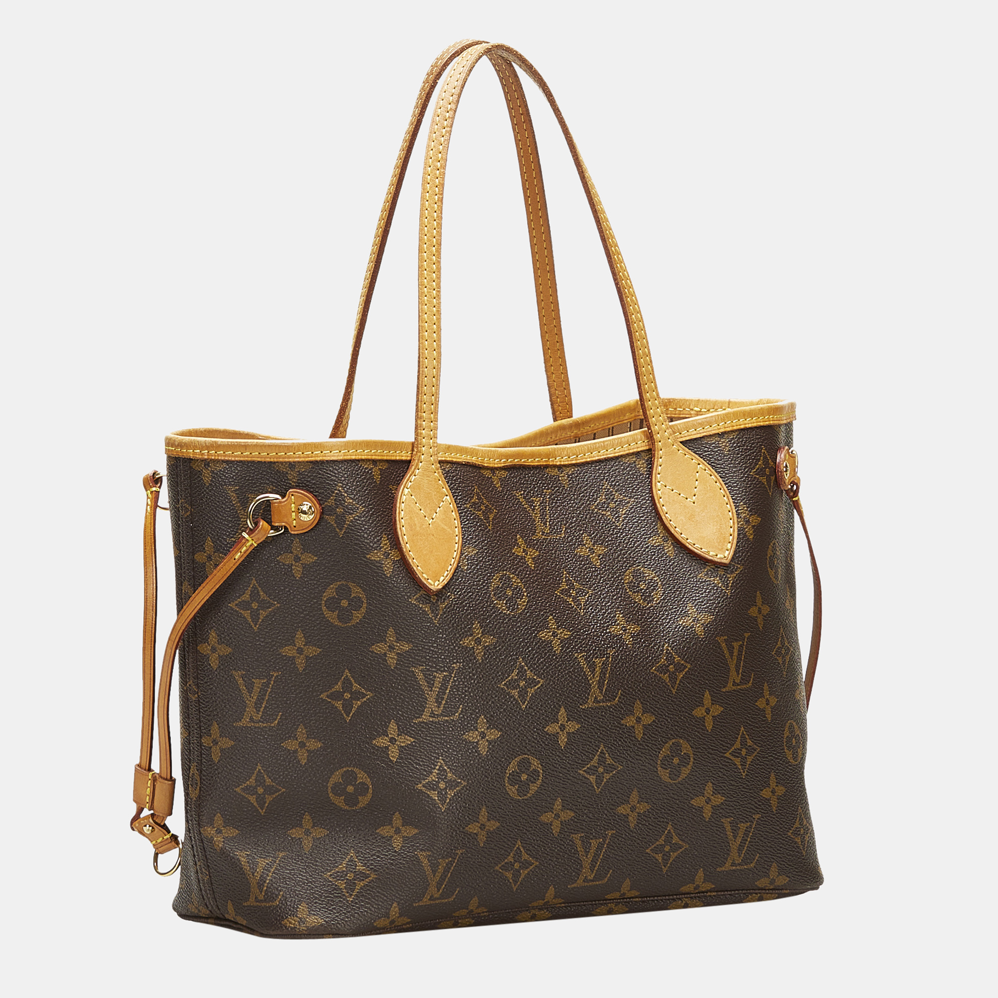 

Louis Vuitton Brown Monogram Neverfull PM