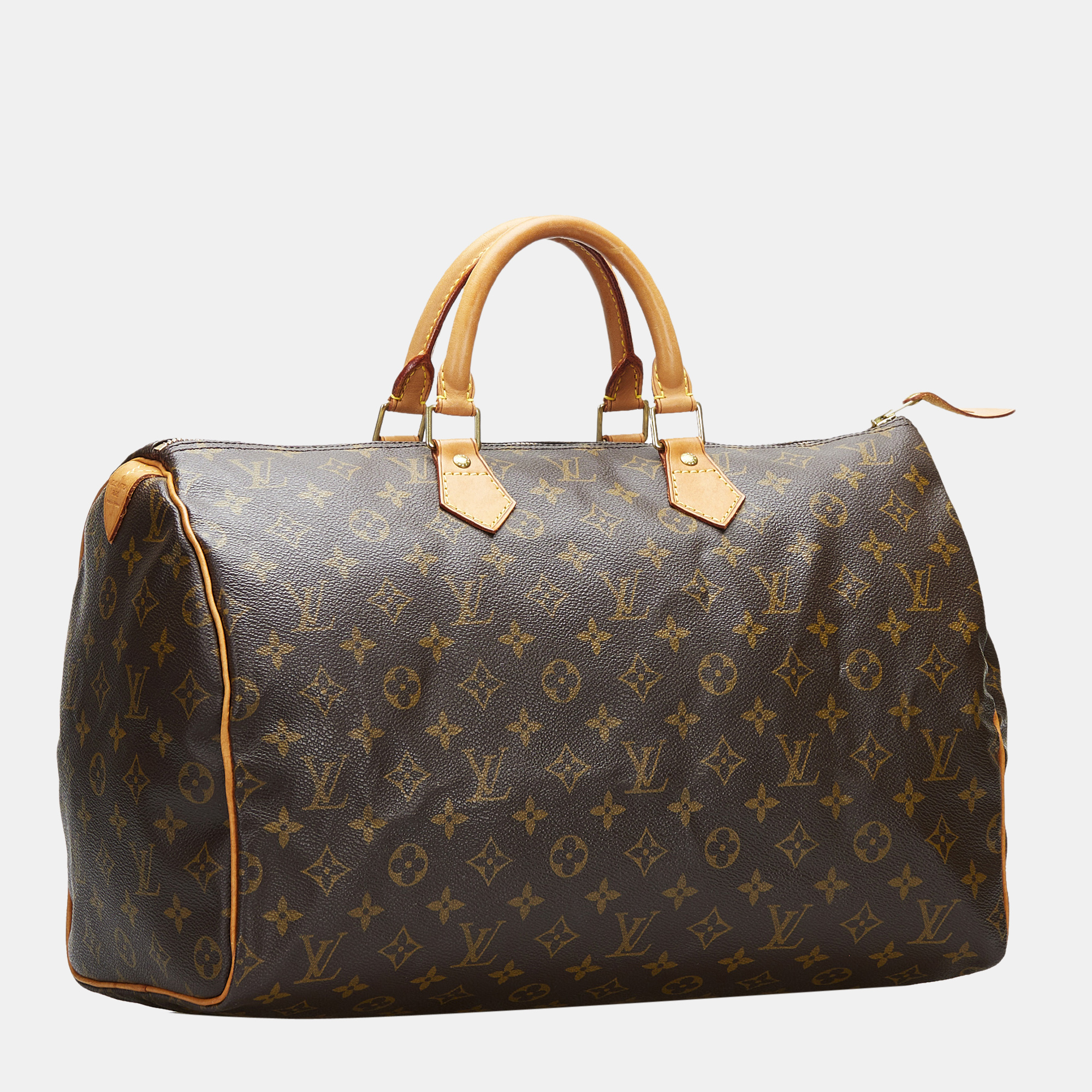 

Louis Vuitton Brown Monogram Speedy 40
