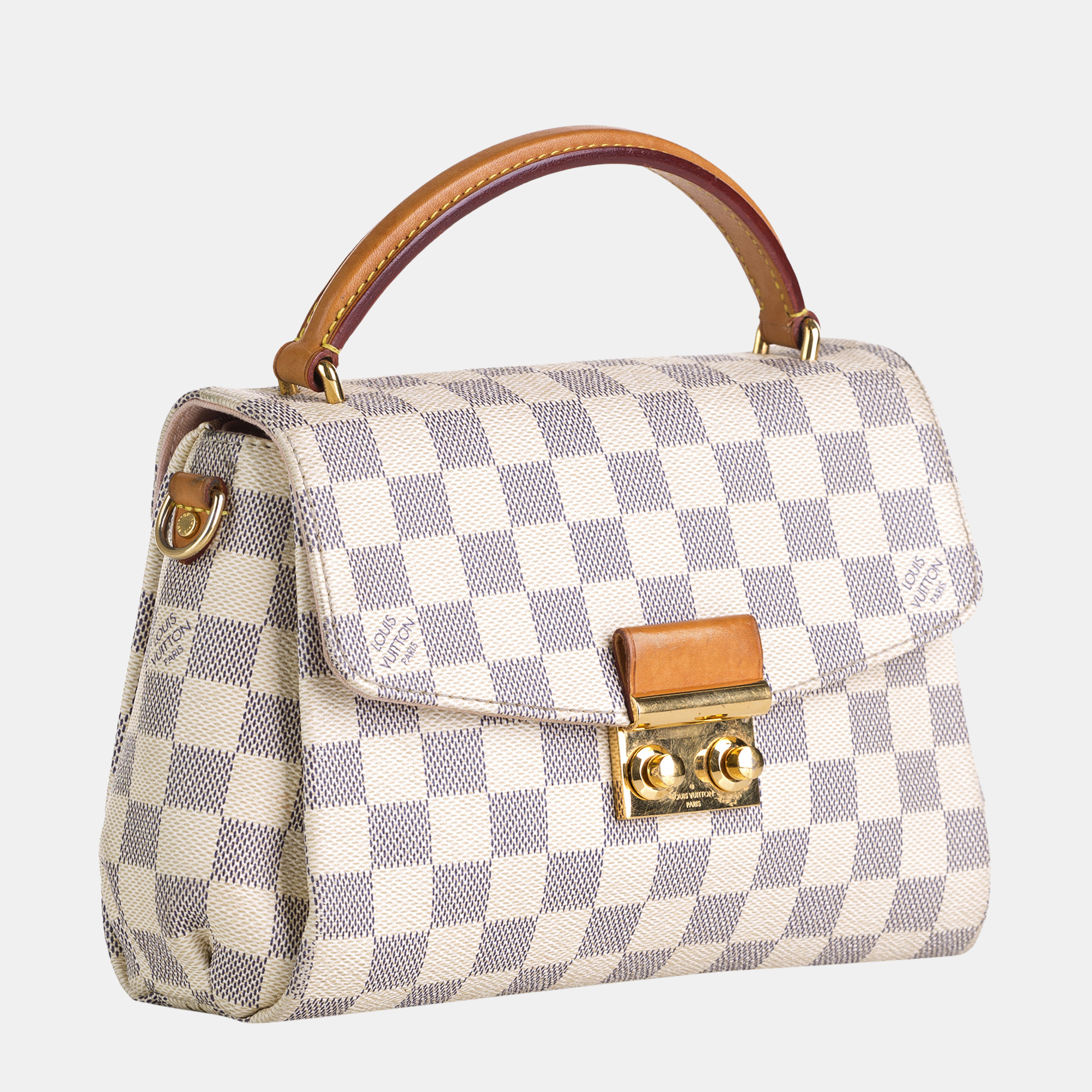 

Louis Vuitton White Damier Azur Croisette