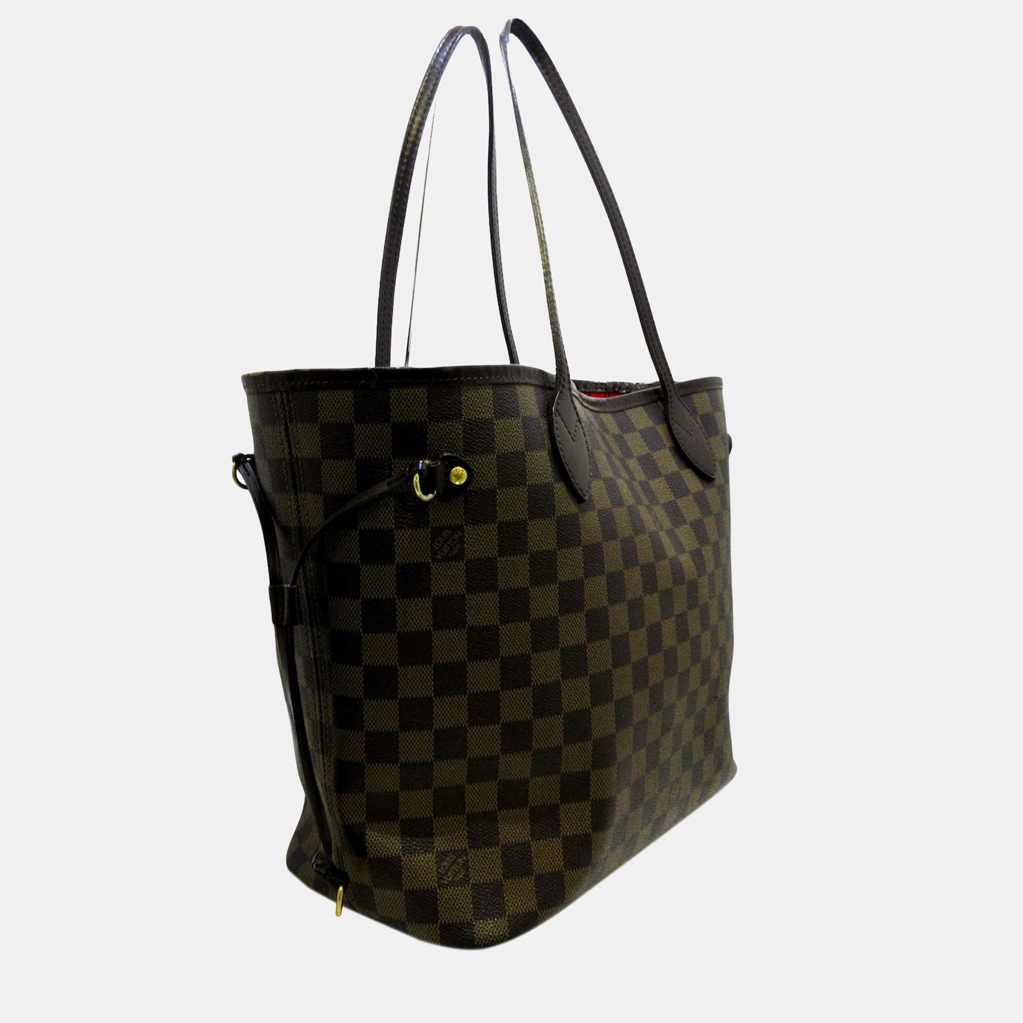

Louis Vuitton Brown Damier Ebene Neverfull MM