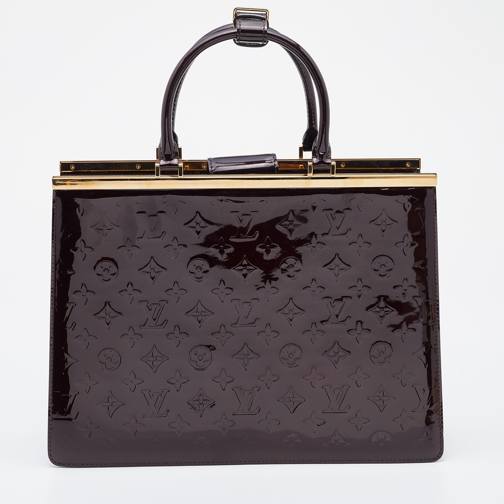 Louis Vuitton, Bags, Vintage Louis Vuitton Amarante Monogram Vernis  Deesse Pm Bag