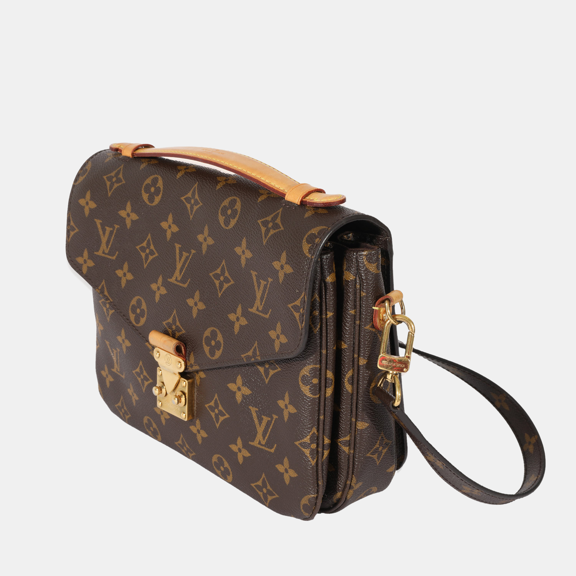 

Louis Vuitton Monogram Canvas Pochette Metis Bag, Brown