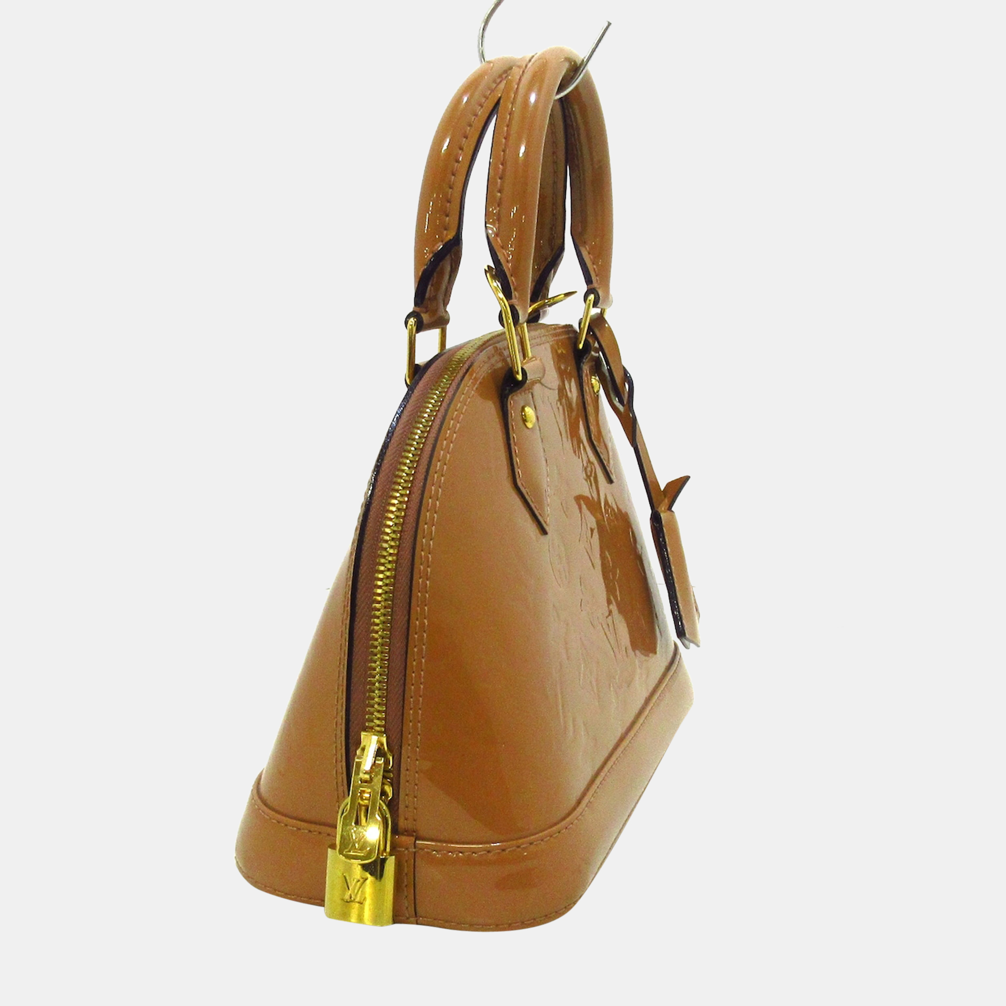 

Louis Vuitton Brown Monogram Vernis Alma BB Bag