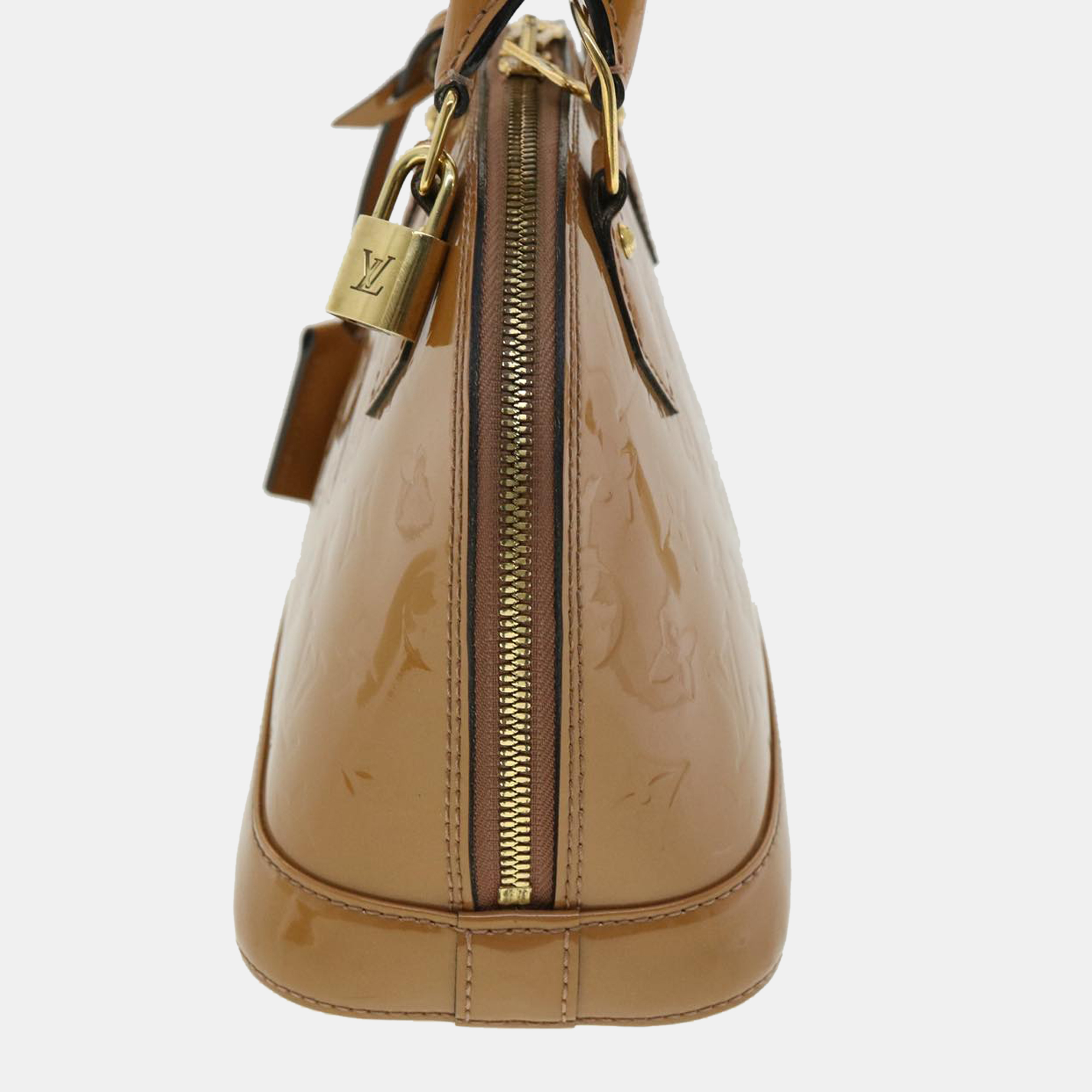 

Louis Vuitton Brown Monogram Vernis Alma BB Bag
