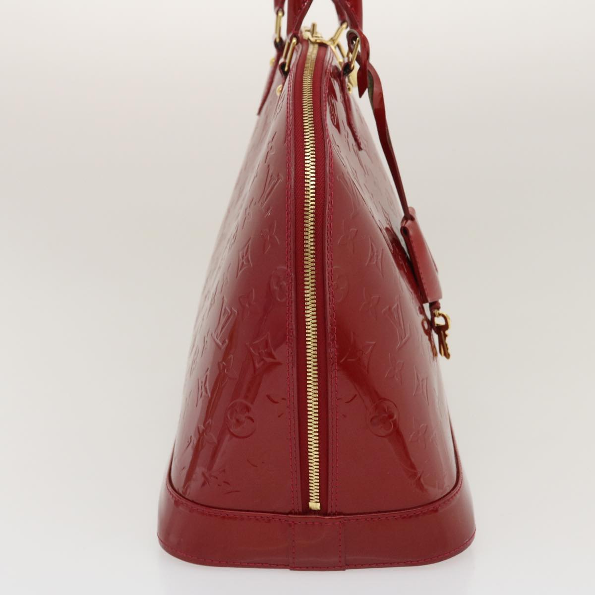 

Louis Vuitton Red Monogram Vernis Alma Bag