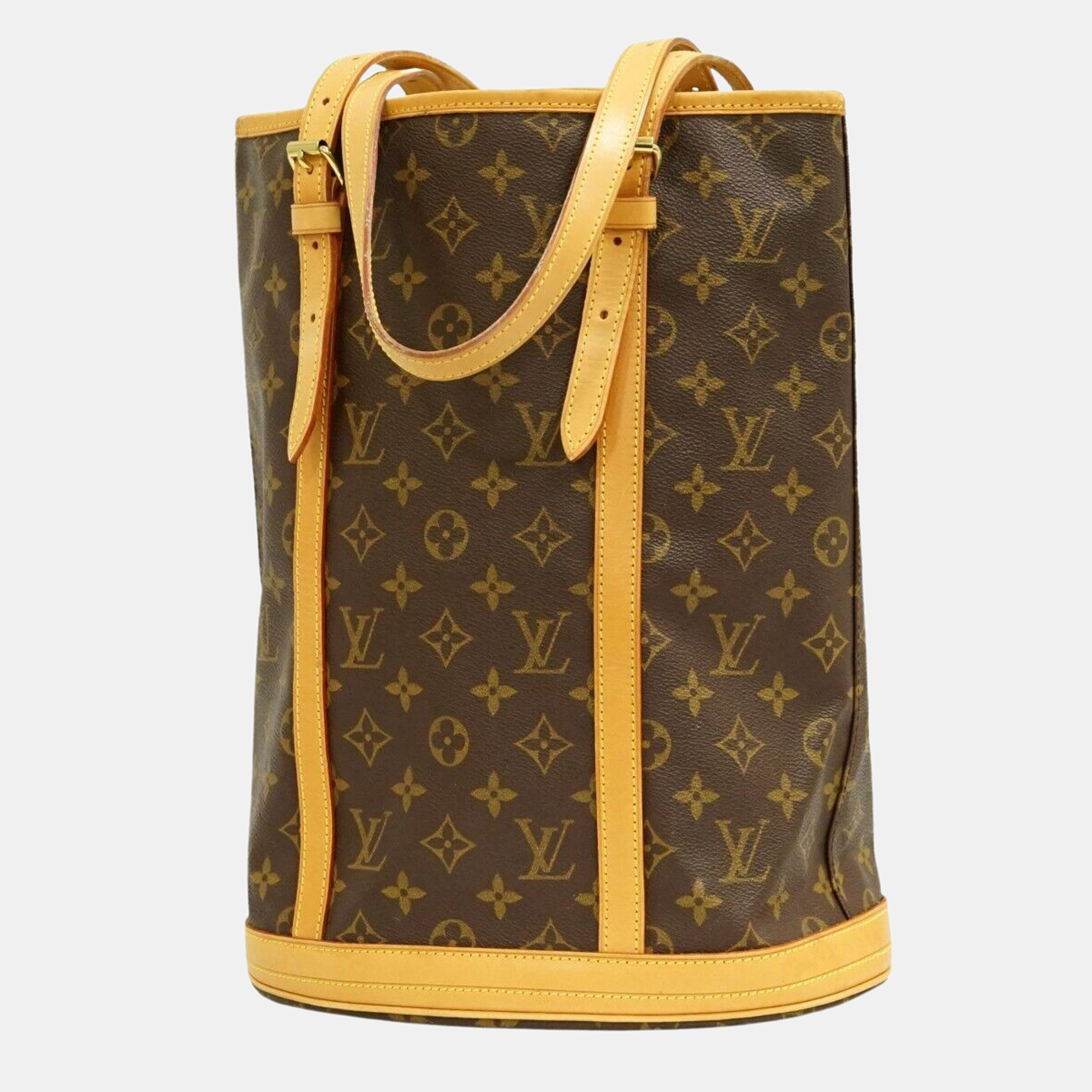 

Louis Vuitton Brown Monogram Canvas Bucket GM Bag