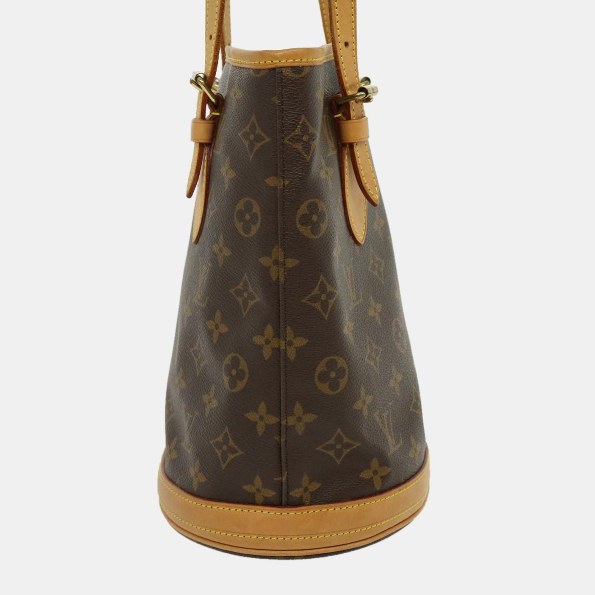 

Louis Vuitton Brown Monogram Canvas Bucket PM Bag