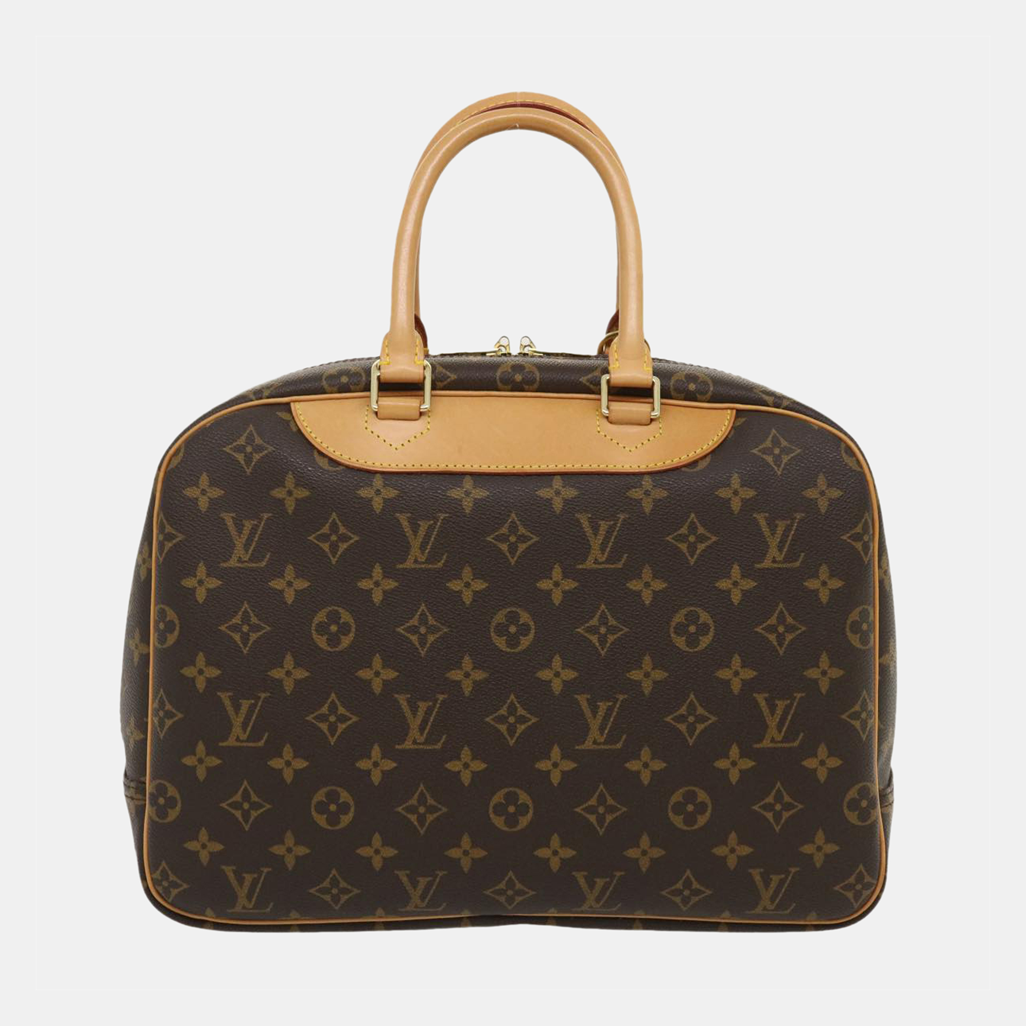 

Louis Vuitton Brown Monogram Deauville Shoulder Bag