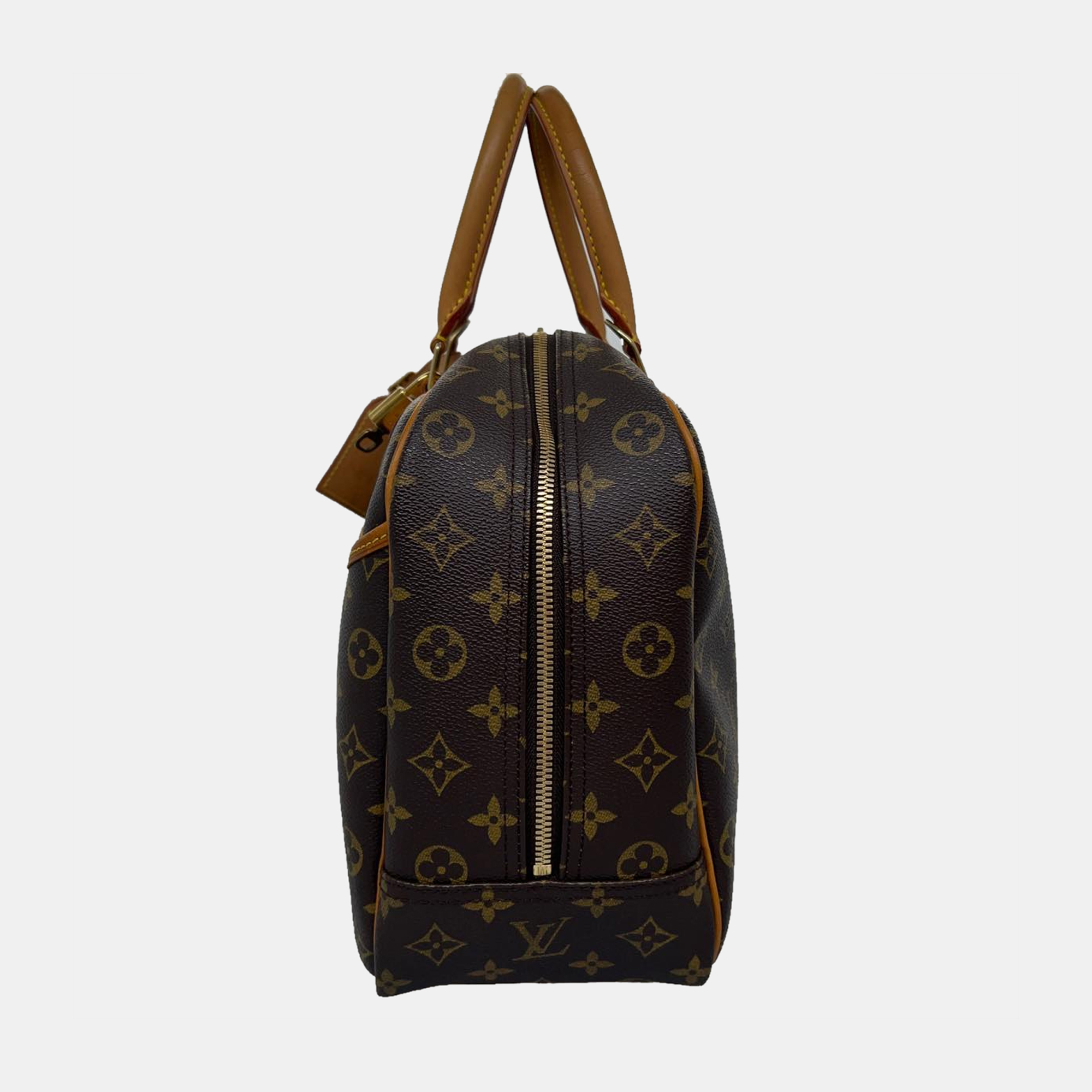 

Louis Vuitton Brown Monogram Canvas Deauville Handbag