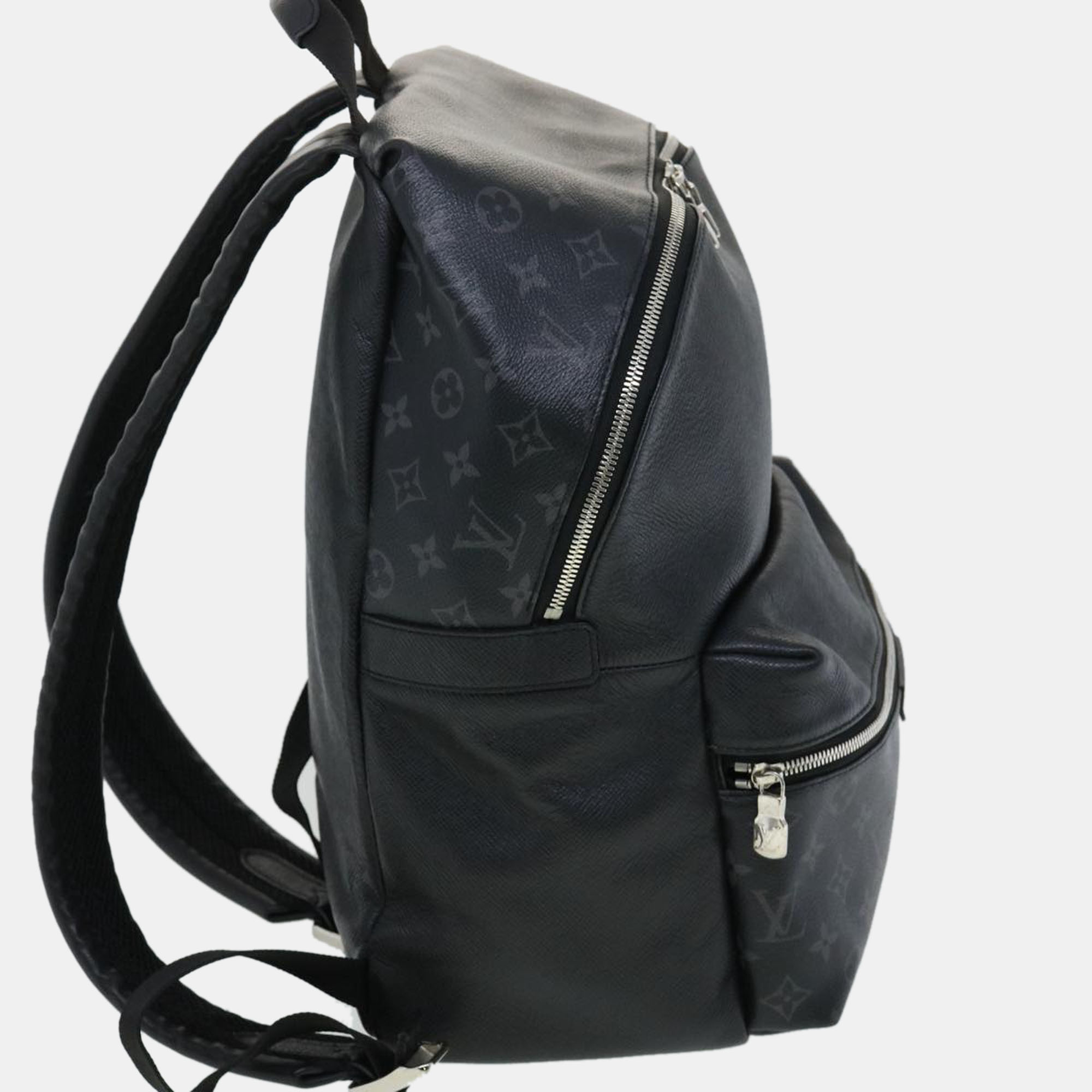 

Louis Vuitton Black Canvas Taiga Leather Monogram Discovery Backpack