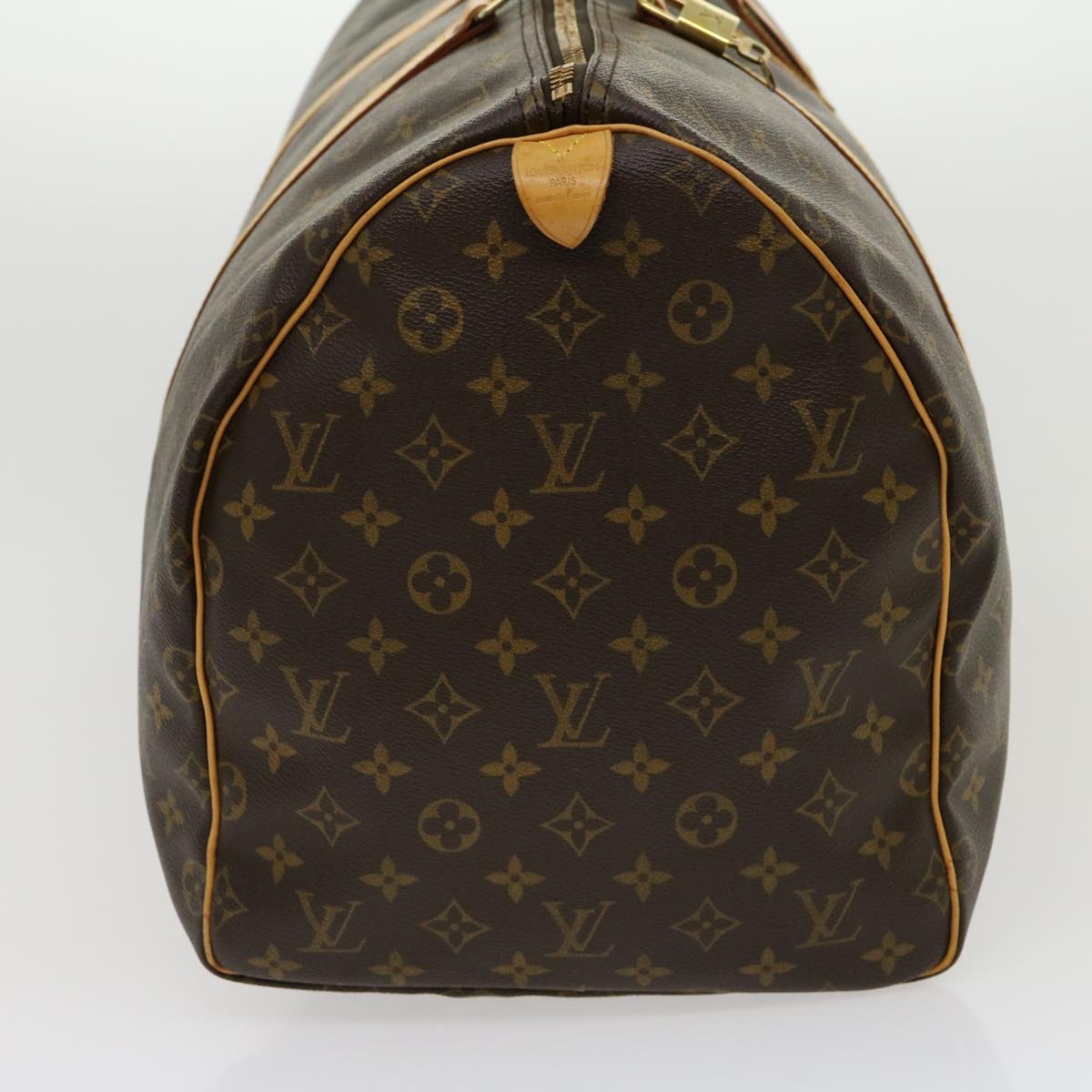 

Louis Vuitton Brown Monogram Canvas Keepall 55 Duffel Bag