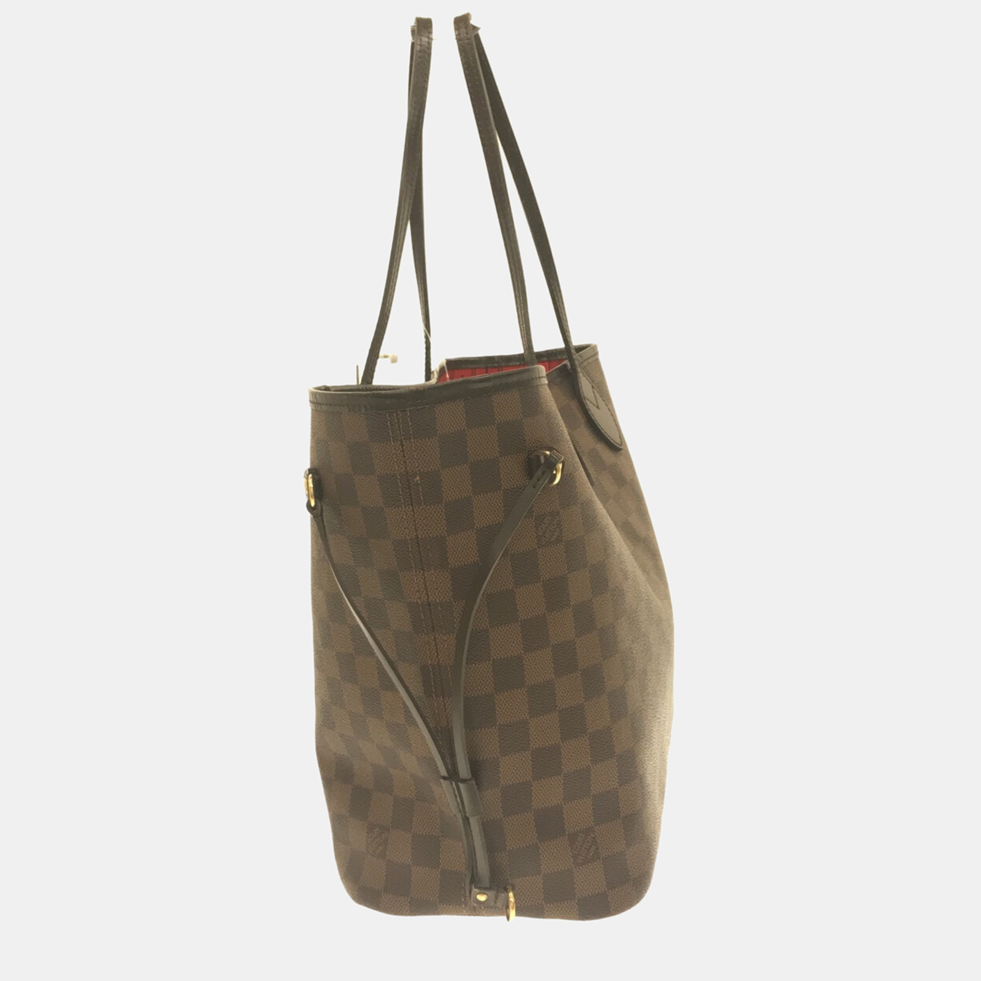 

Louis Vuitton Damier Ebene Canvas Neverfull MM Tote Bag, Brown