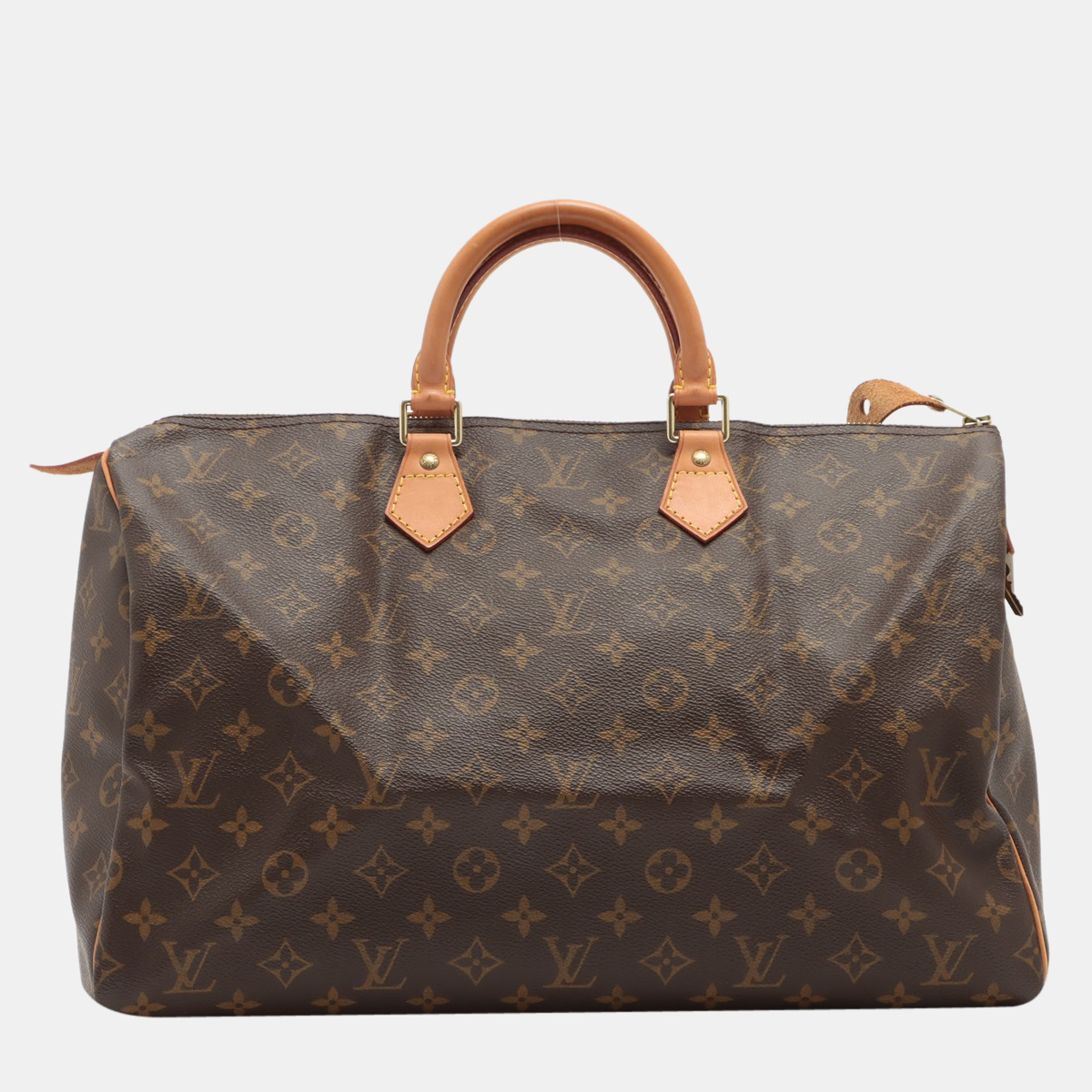 

Louis Vuitton Brown Monogram Canvas Speedy 40 Top Handle Bag