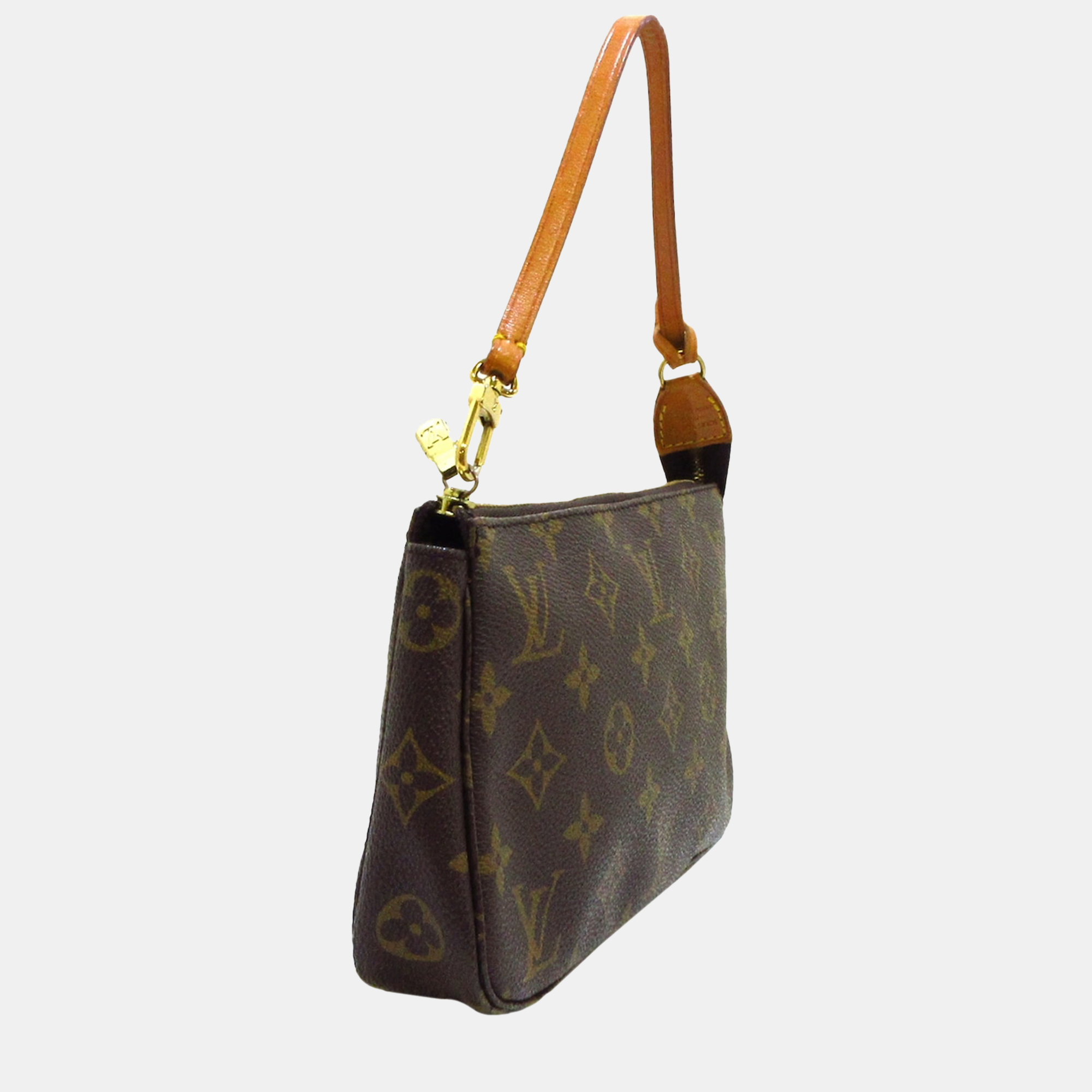 

Louis Vuitton Brown Monogram Pochette Accessoires
