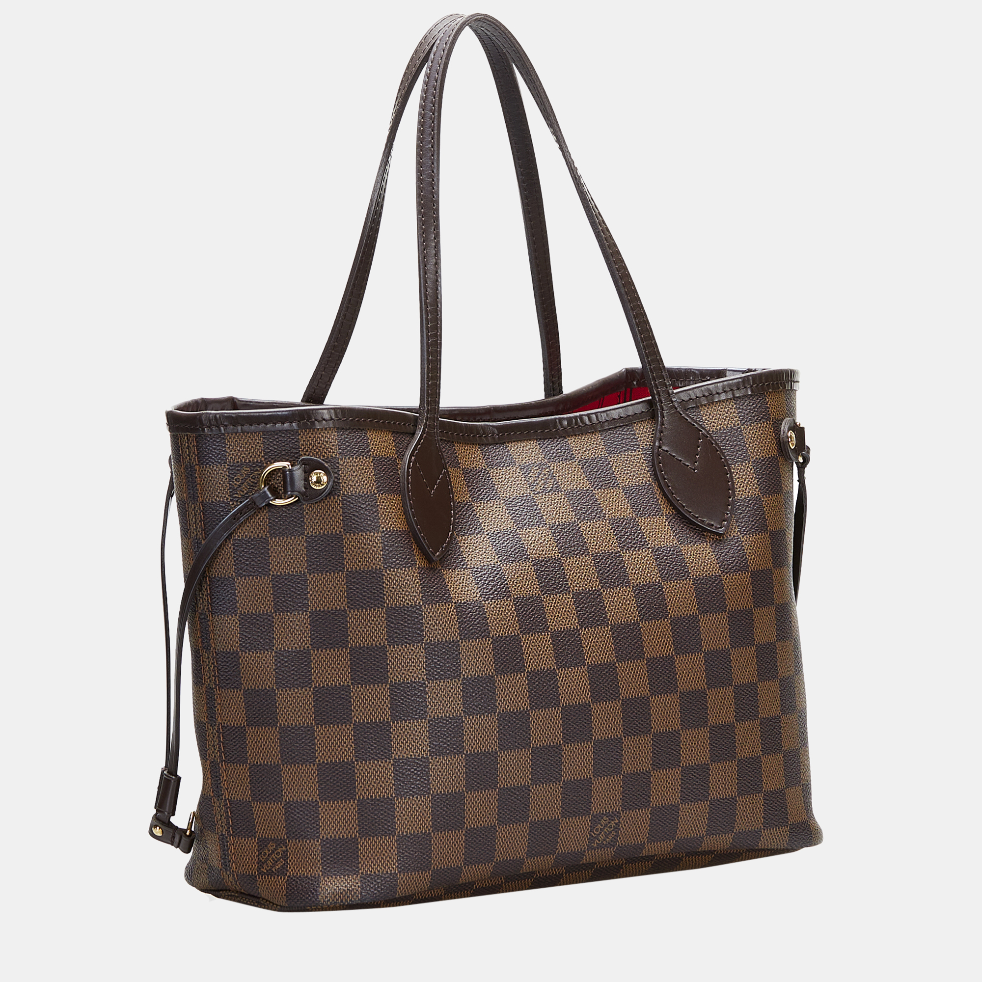 

Louis Vuitton Brown Damier Ebene Neverfull PM