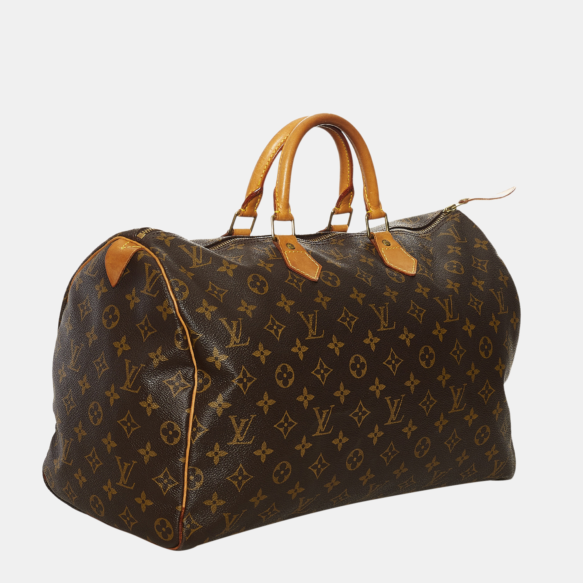 

Louis Vuitton Brown Monogram Speedy 40