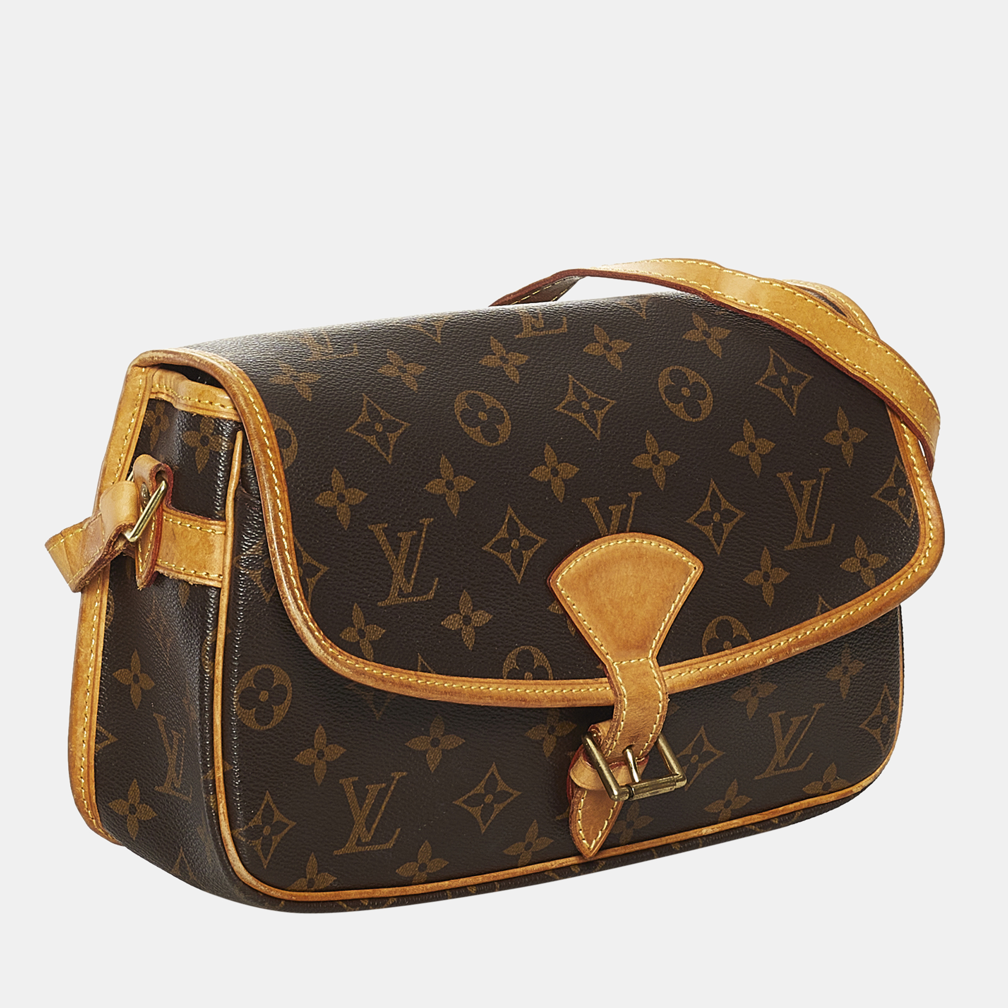 

Louis Vuitton Brown Monogram Sologne