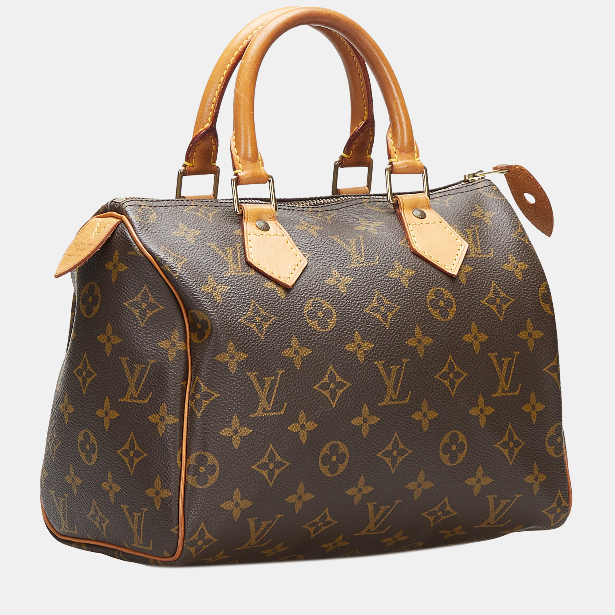 

Louis Vuitton Brown Monogram Speedy 25