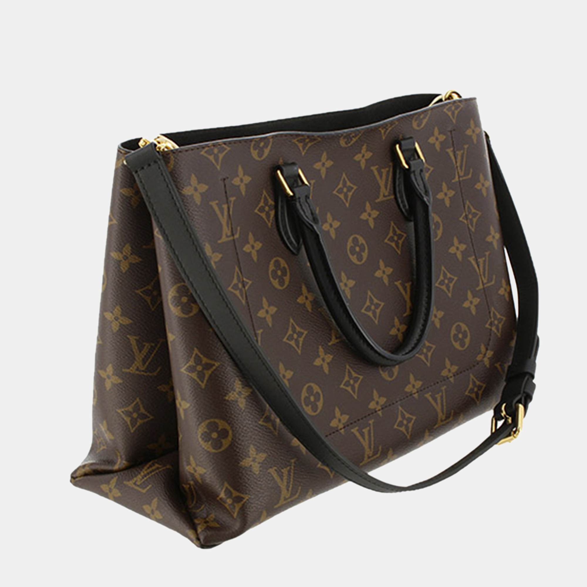

Louis Vuitton Brown Monogram Flower Tote
