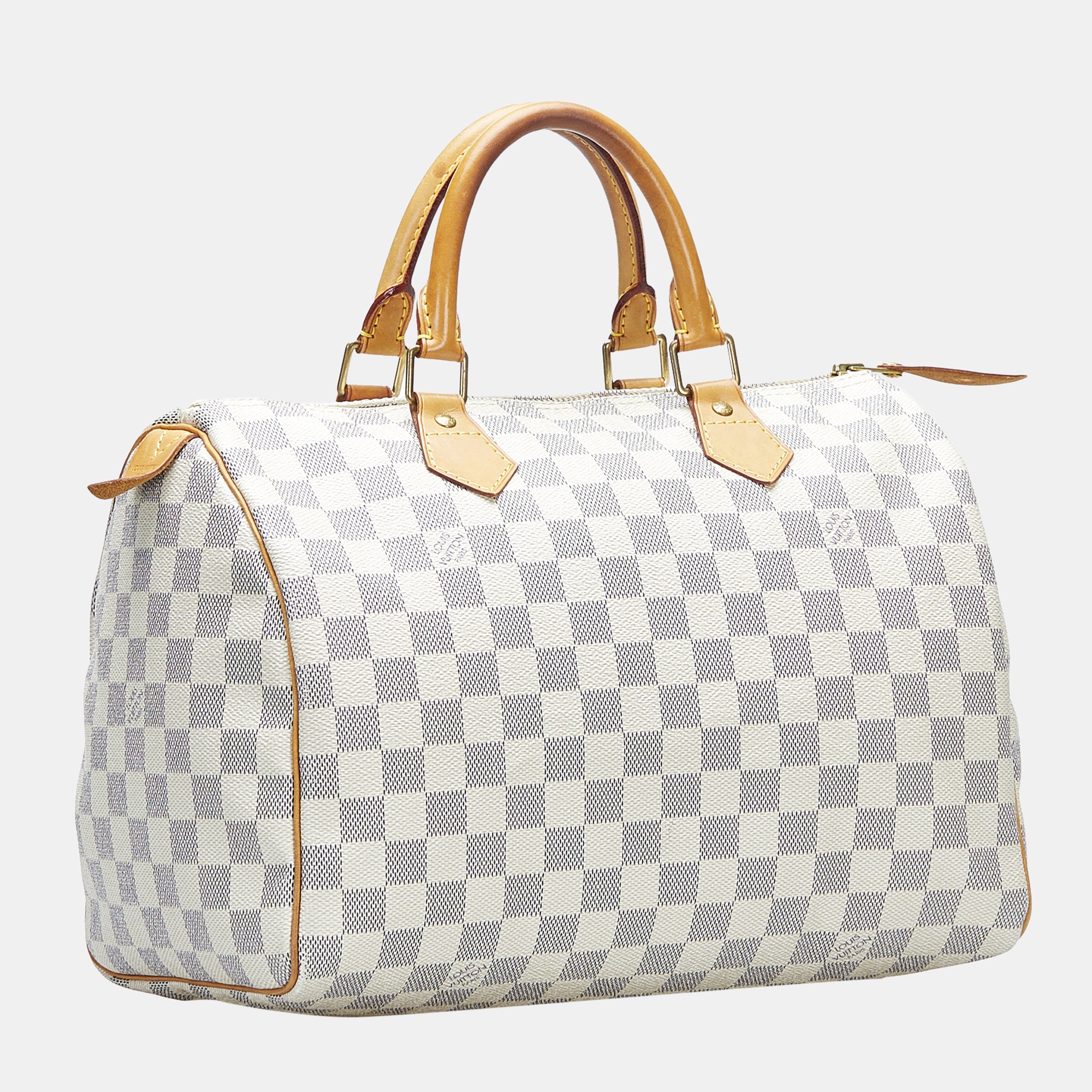 

Louis Vuitton White Damier Azur Speedy 30