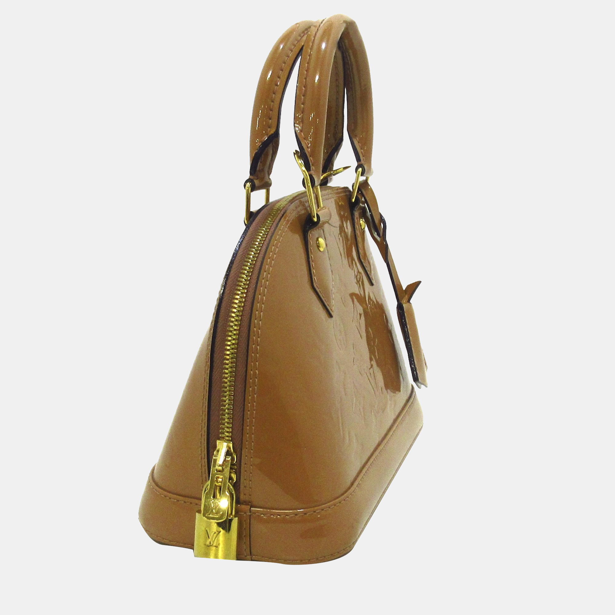 

Louis Vuitton Brown Monogram Vernis Alma BB