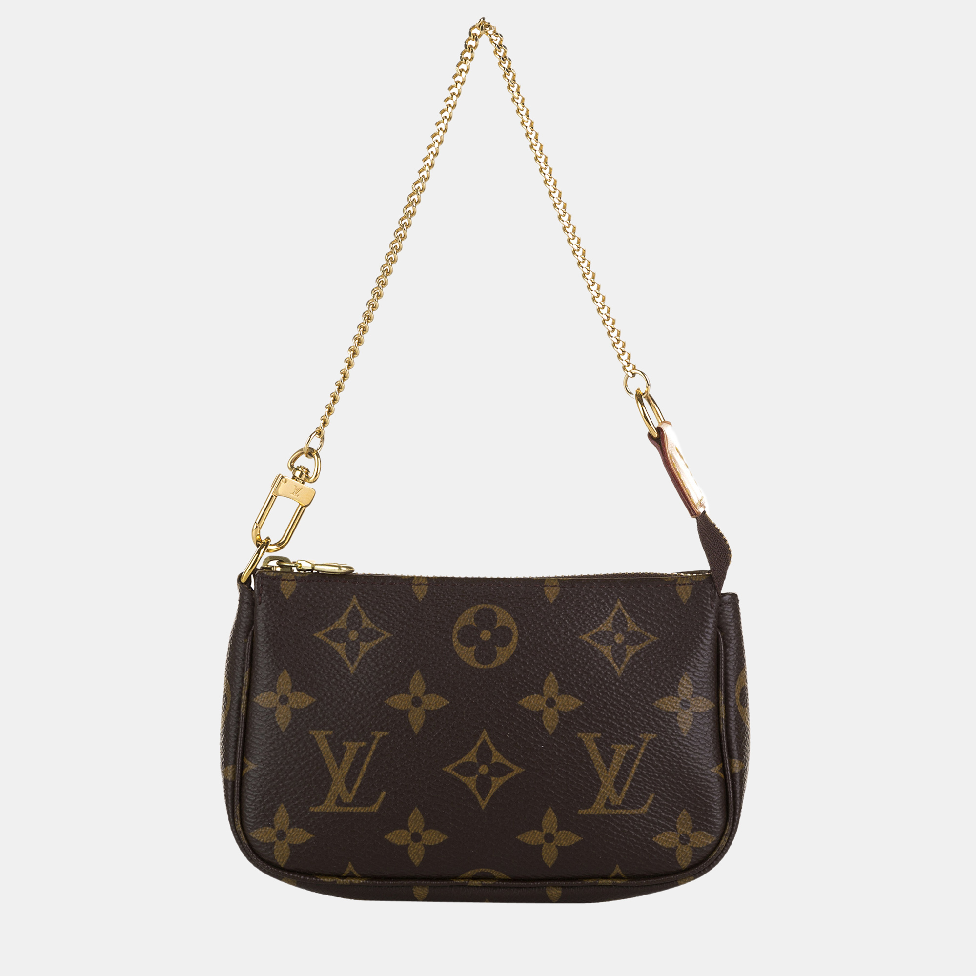 مملوكة مسبقًا Louis Vuitton Brown Monogram Mini Pochette Accessoires