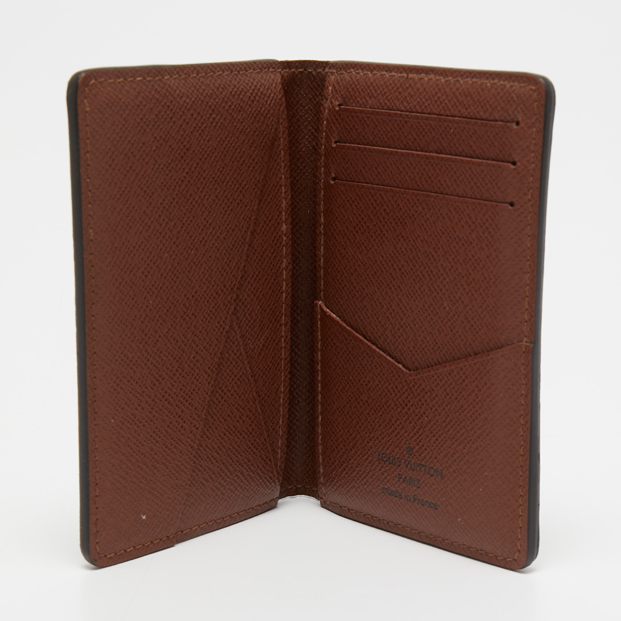 

Louis Vuitton Monogram Canvas Pocket Organizer, Brown