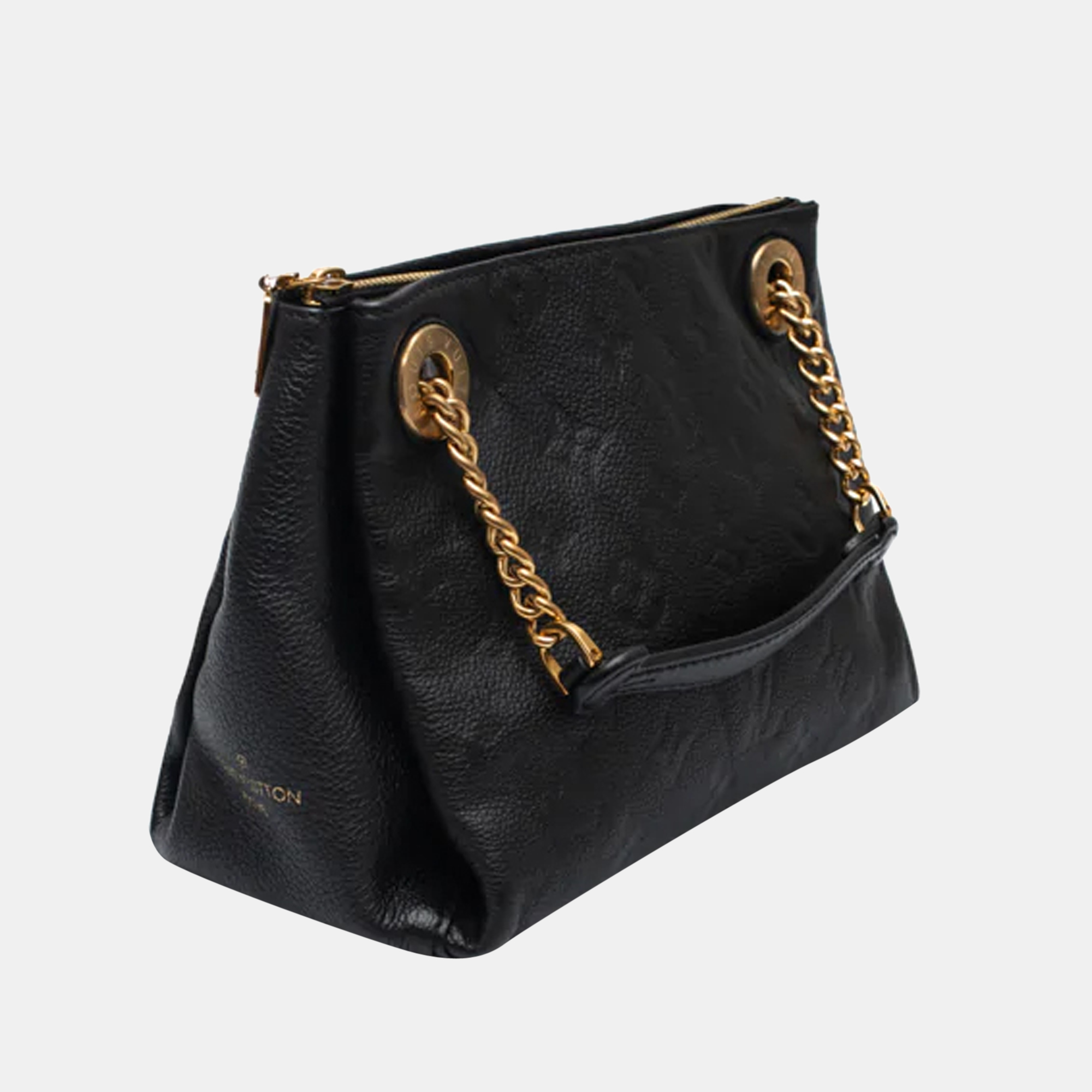 

Louis Vuitton Black Monogram Empreinte Surène MM bag
