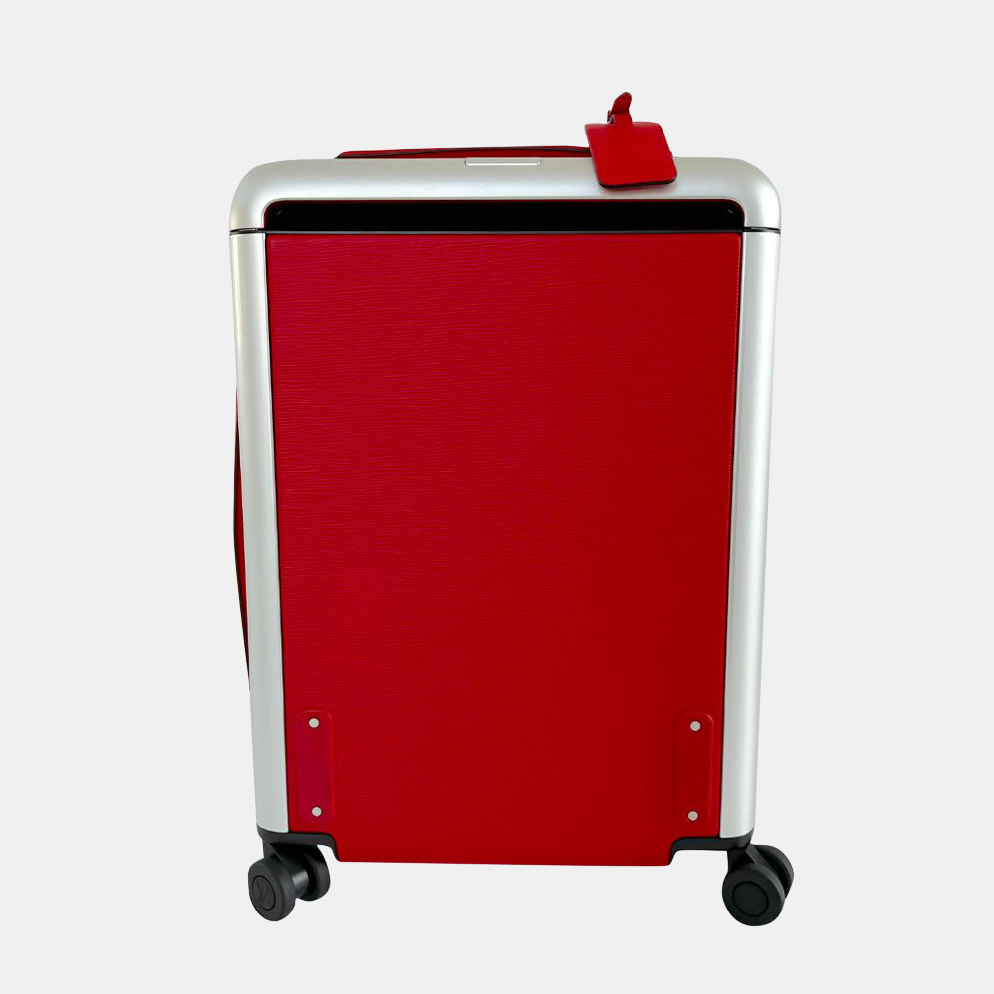 Pre-owned Louis Vuitton Horizon 55 Red Epi Leather Trolley Suitcase