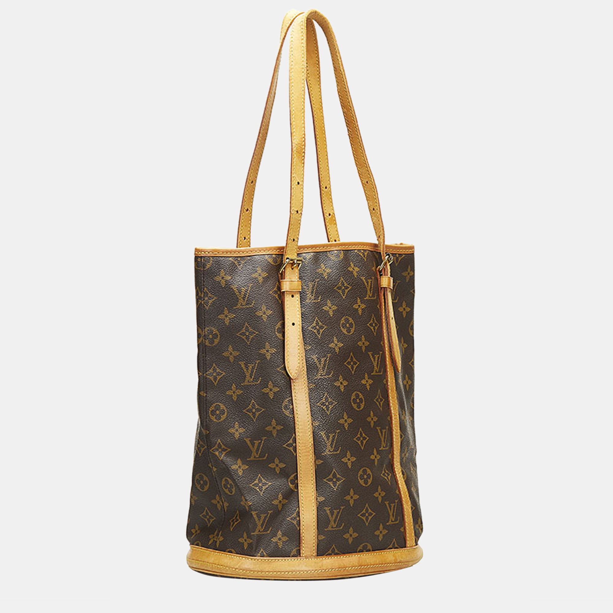 

Louis Vuitton Brown Monogram Bucket GM