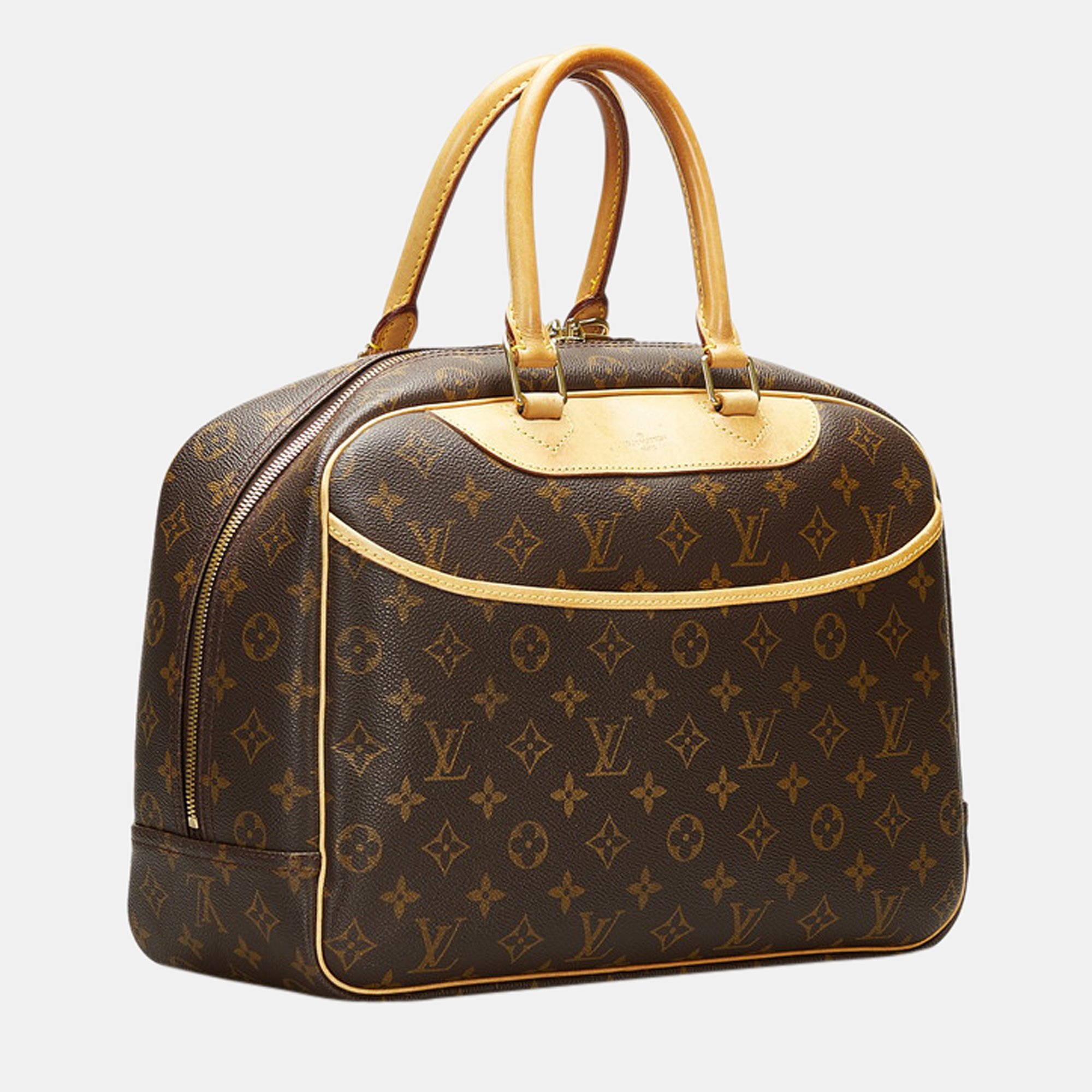 

Louis Vuitton Brown Monogram Deauville Bag