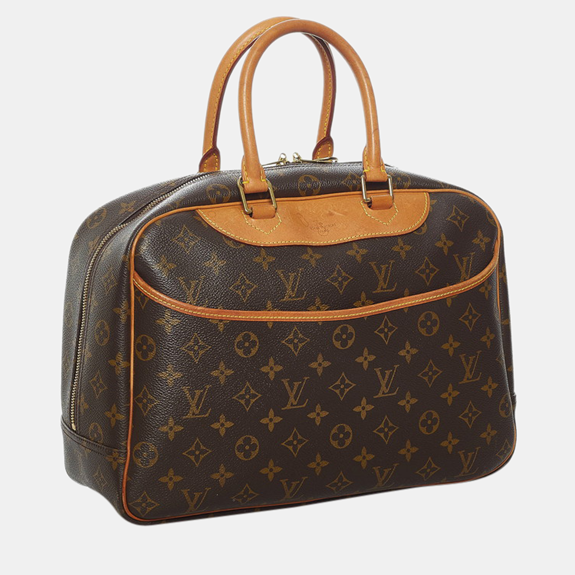 

Louis Vuitton Brown Monogram Deauville Bag