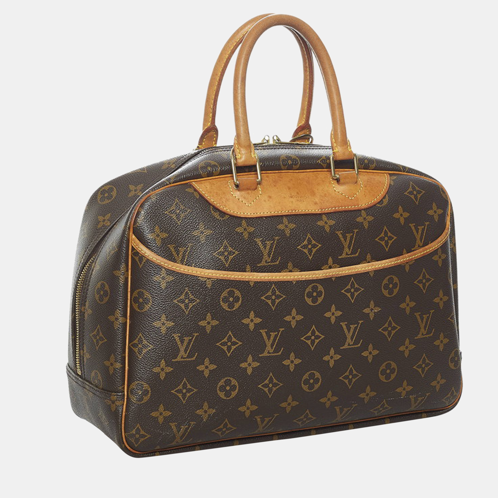 

Louis Vuitton Brown Monogram Deauville Bag
