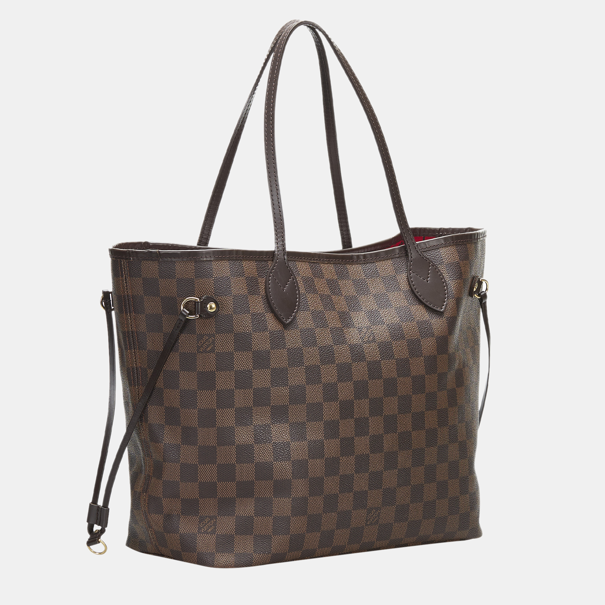 

Louis Vuitton Brown Damier Ebene Neverfull MM