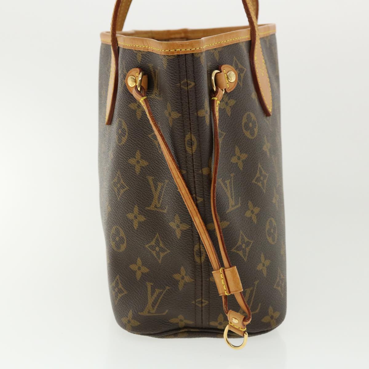 

Louis Vuitton Brown Canvas Monogram Neverfull PM Tote Bag