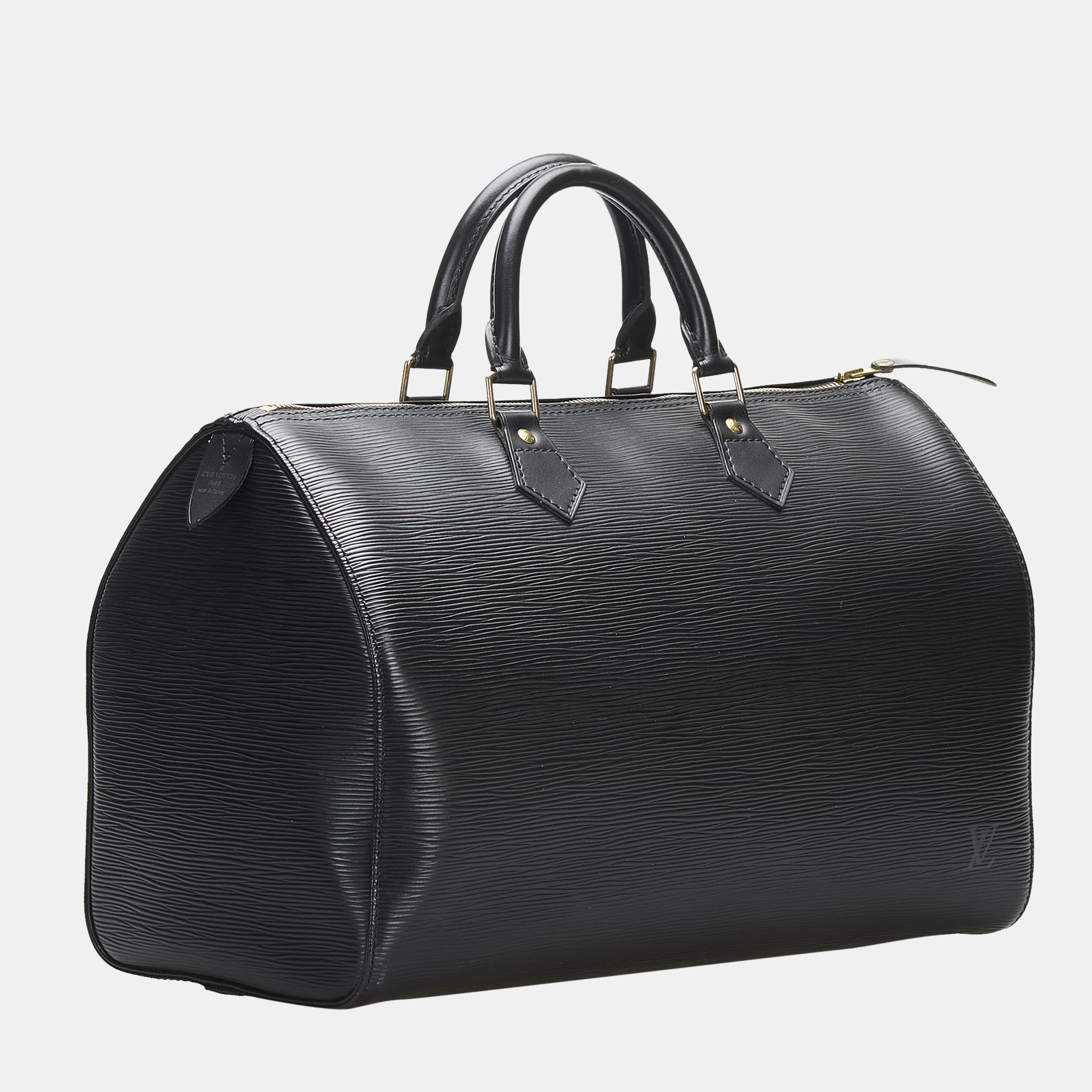 

Louis Vuitton Black Epi Speedy 35