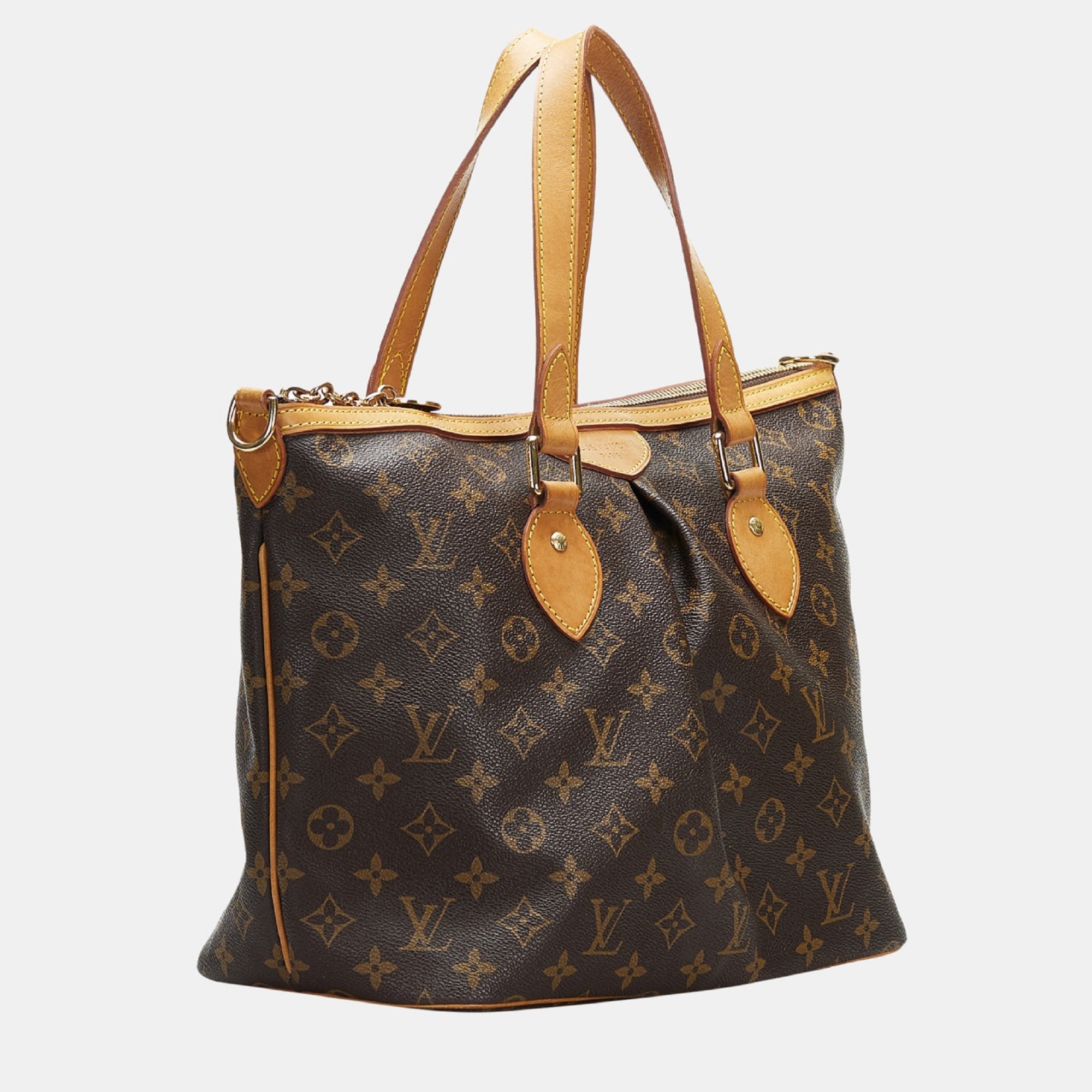 

Louis Vuitton Brown Monogram Palermo PM