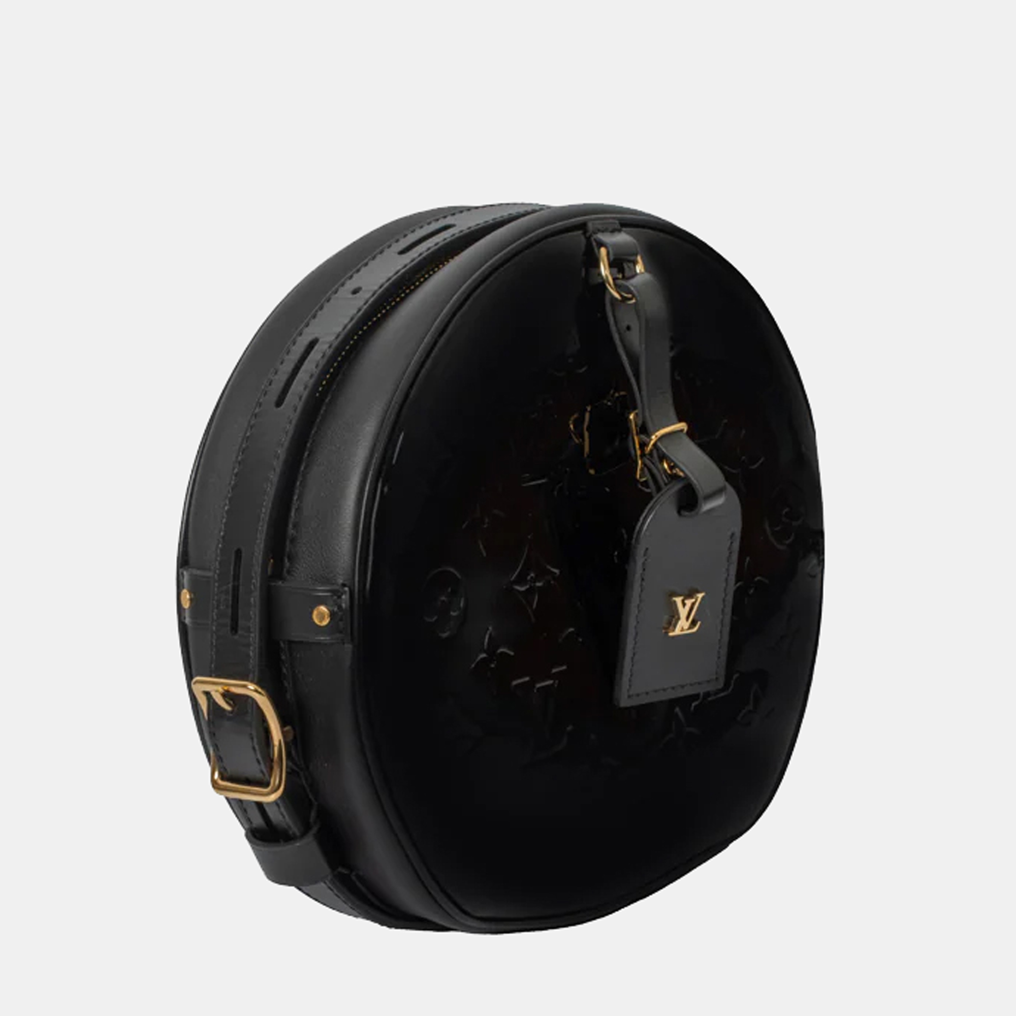 

Louis Vuitton Petit Boite Chapeau Shoulder bag in Black Patent leather