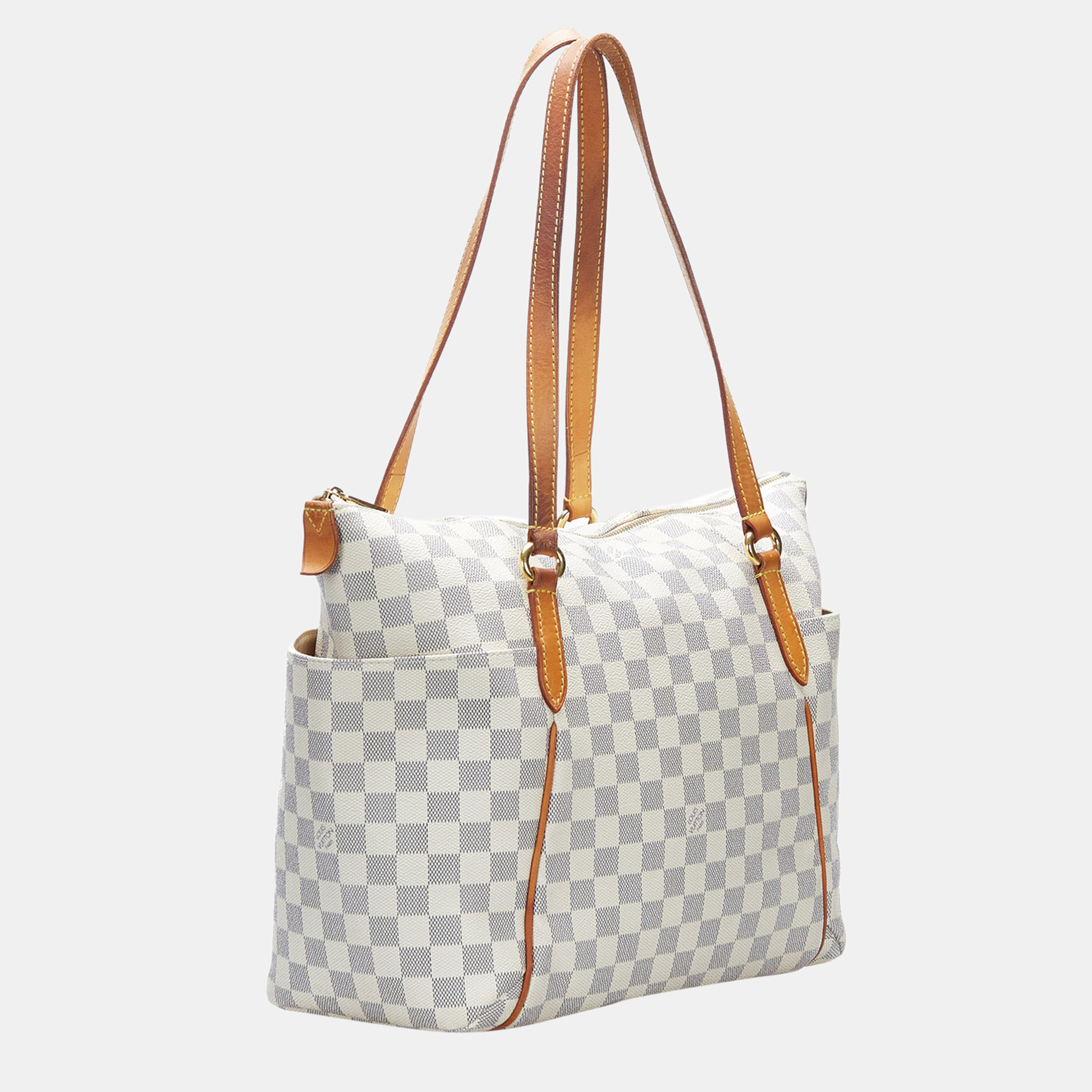 

Louis Vuitton White Damier Azur Totally MM