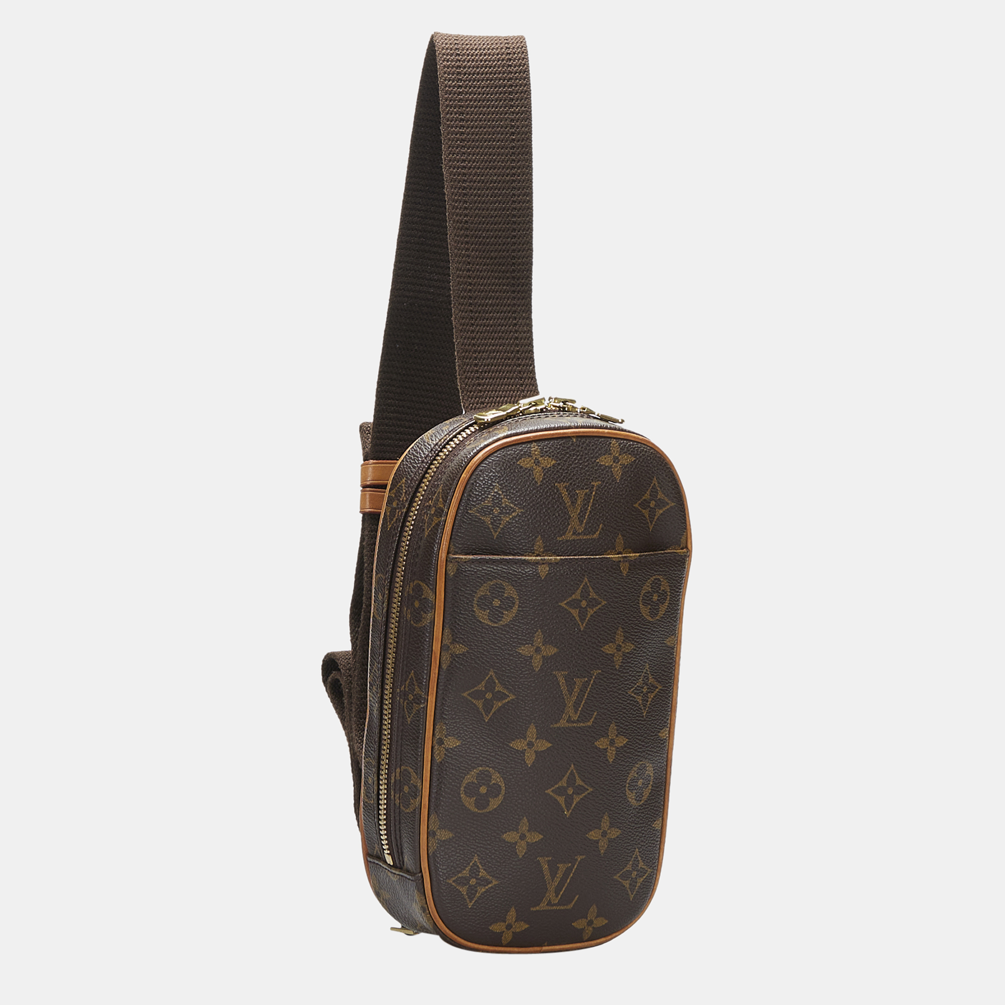 

Louis Vuitton Brown Monogram Pochette Gange