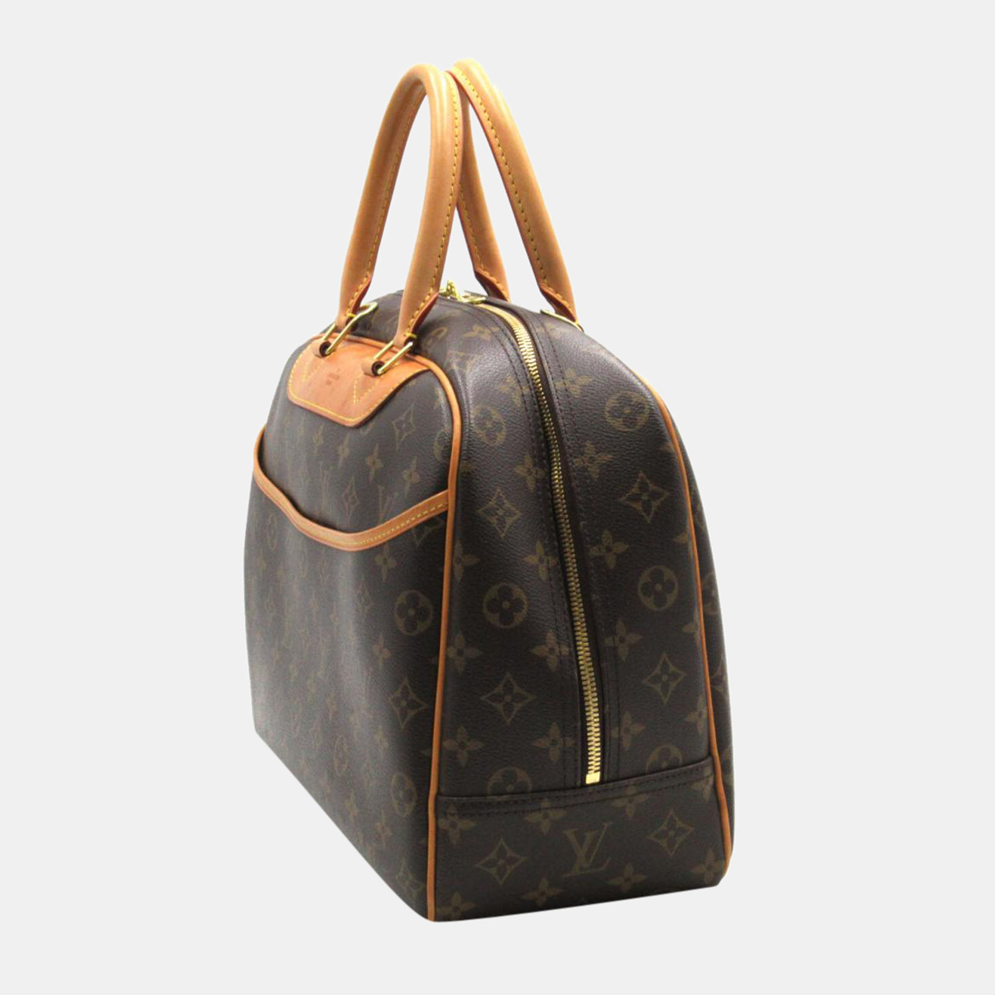

Louis Vuitton Brown Damier Ebene Deauville Bag