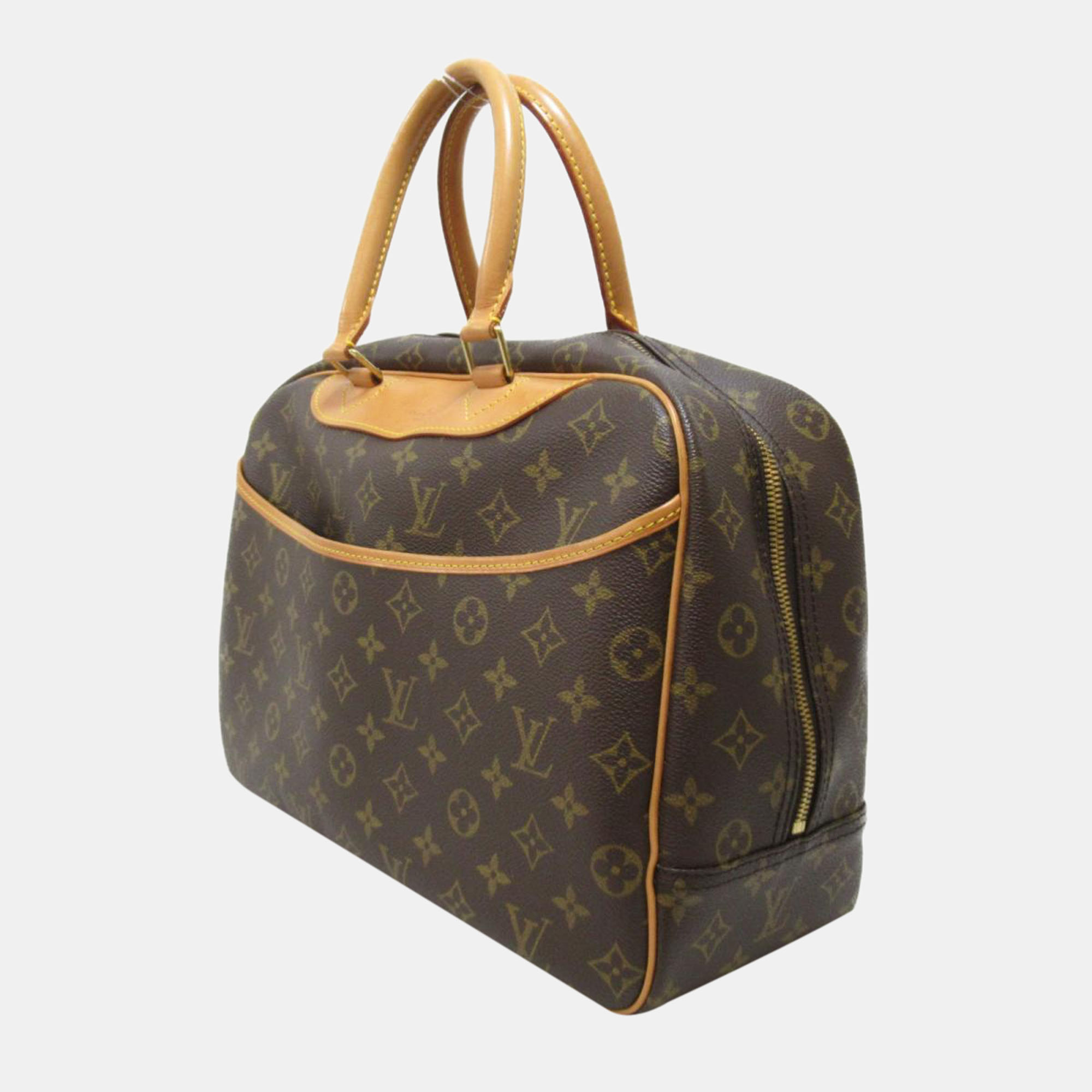 

Louis Vuitton Brown Damier Ebene Deauville Bag