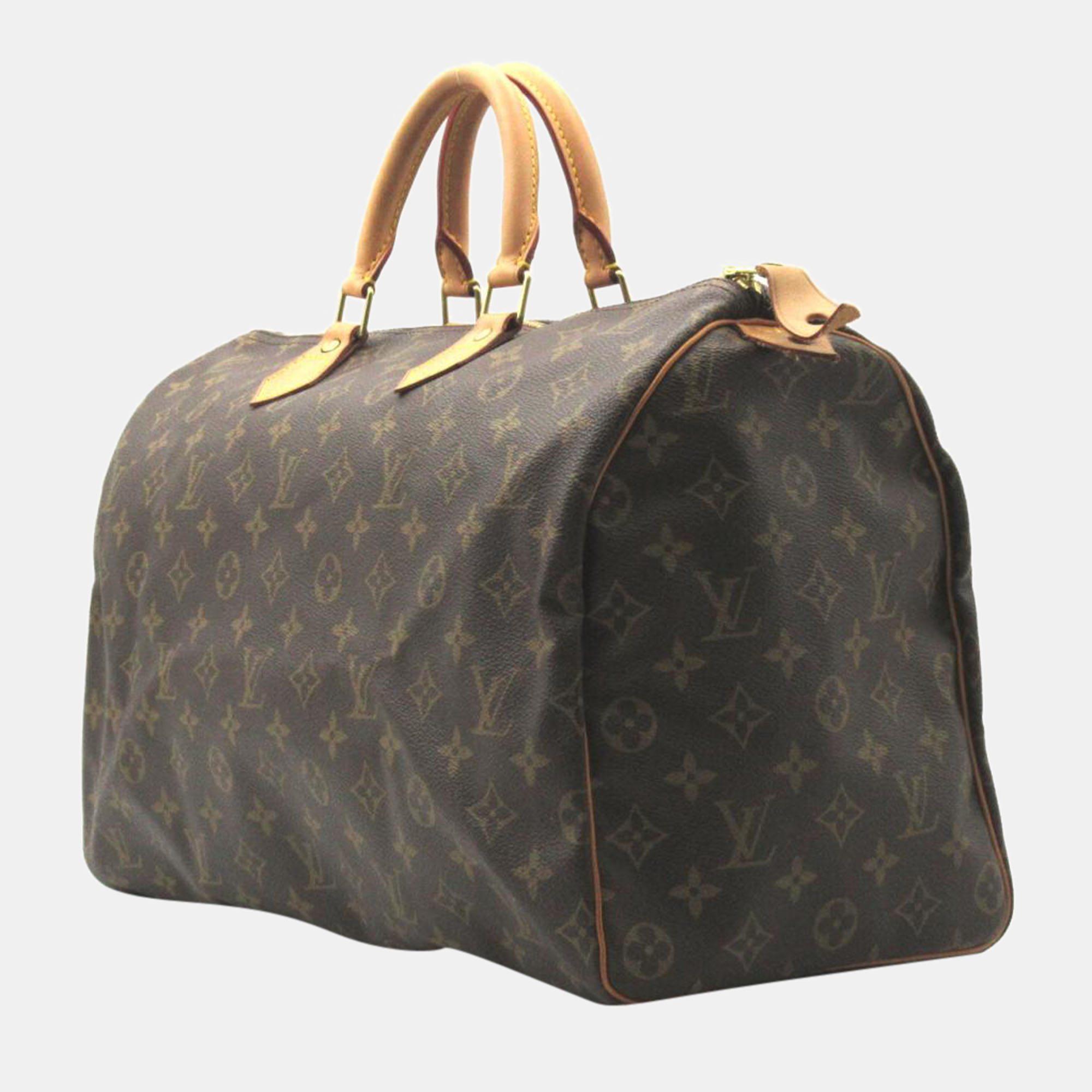 

Louis Vuitton Brown Monogram Canvas Speedy 40 Top Handle Bag