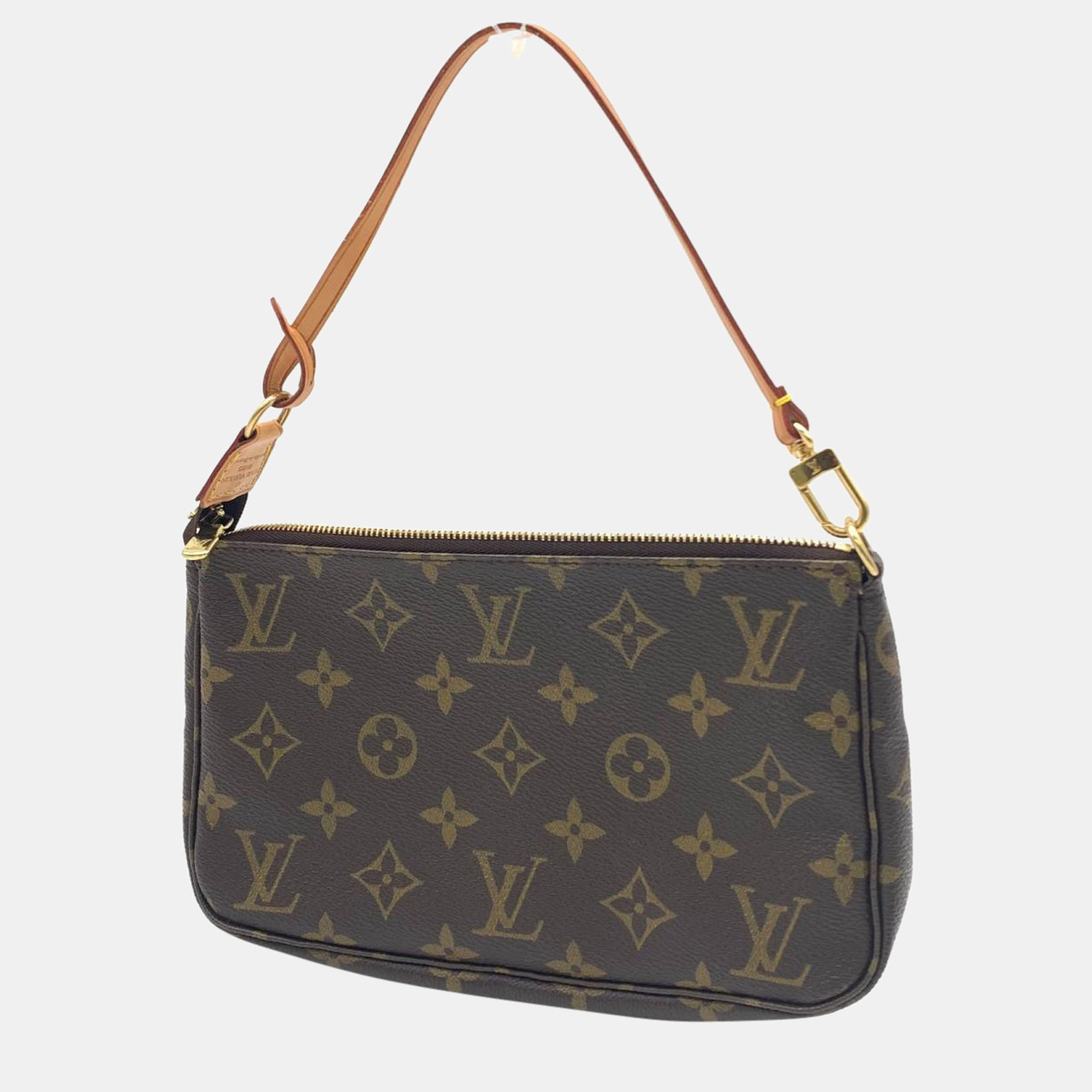 

Louis Vuitton Brown Monogram Canvas Pochette Accessoires Shoulder Bag